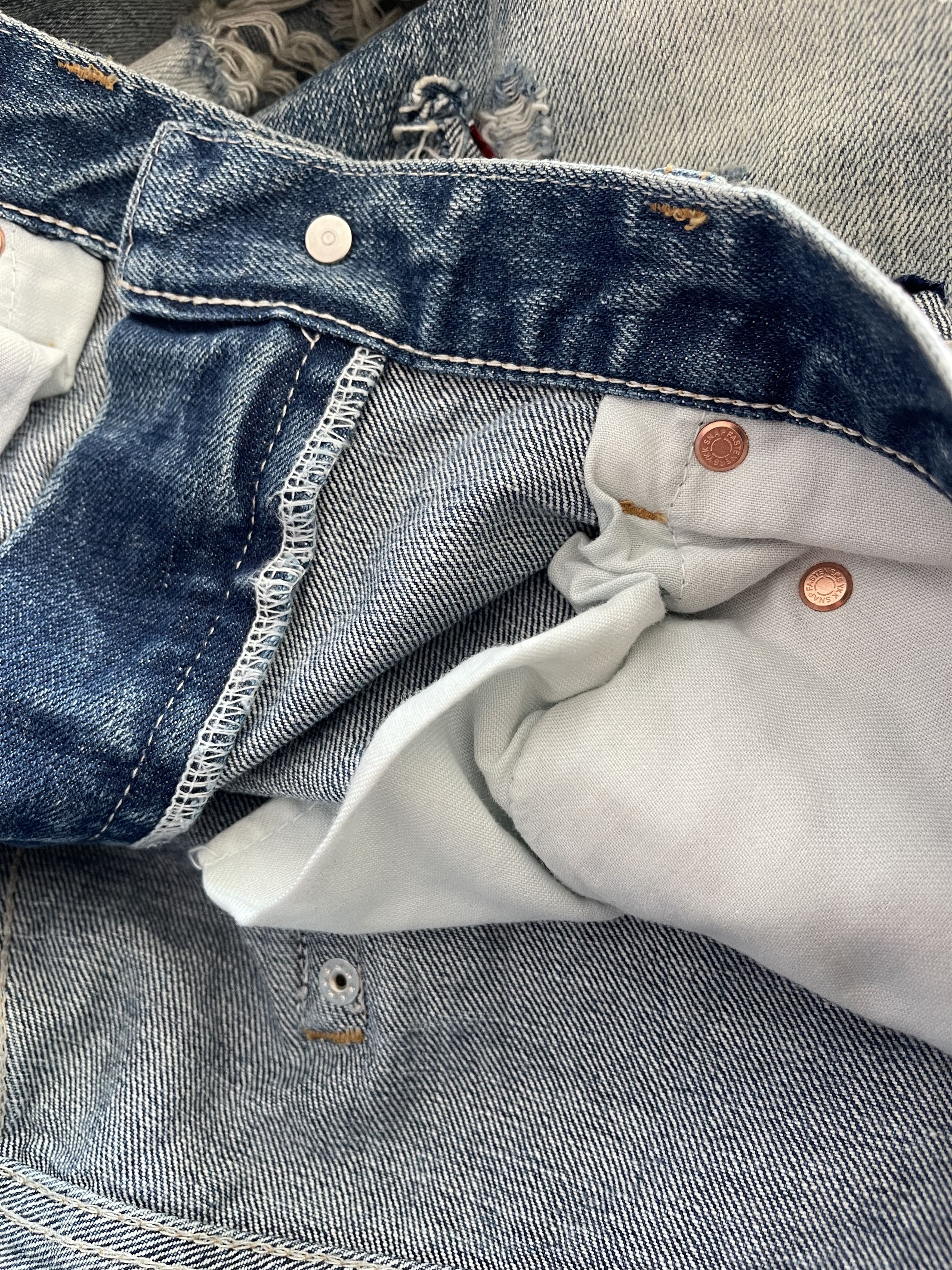 Designer × Japanese Brand RNA INC SLANG Distressed Denim Jeans Travis Schott Style Size US 34 / EU 50 - 7 Thumbnail
