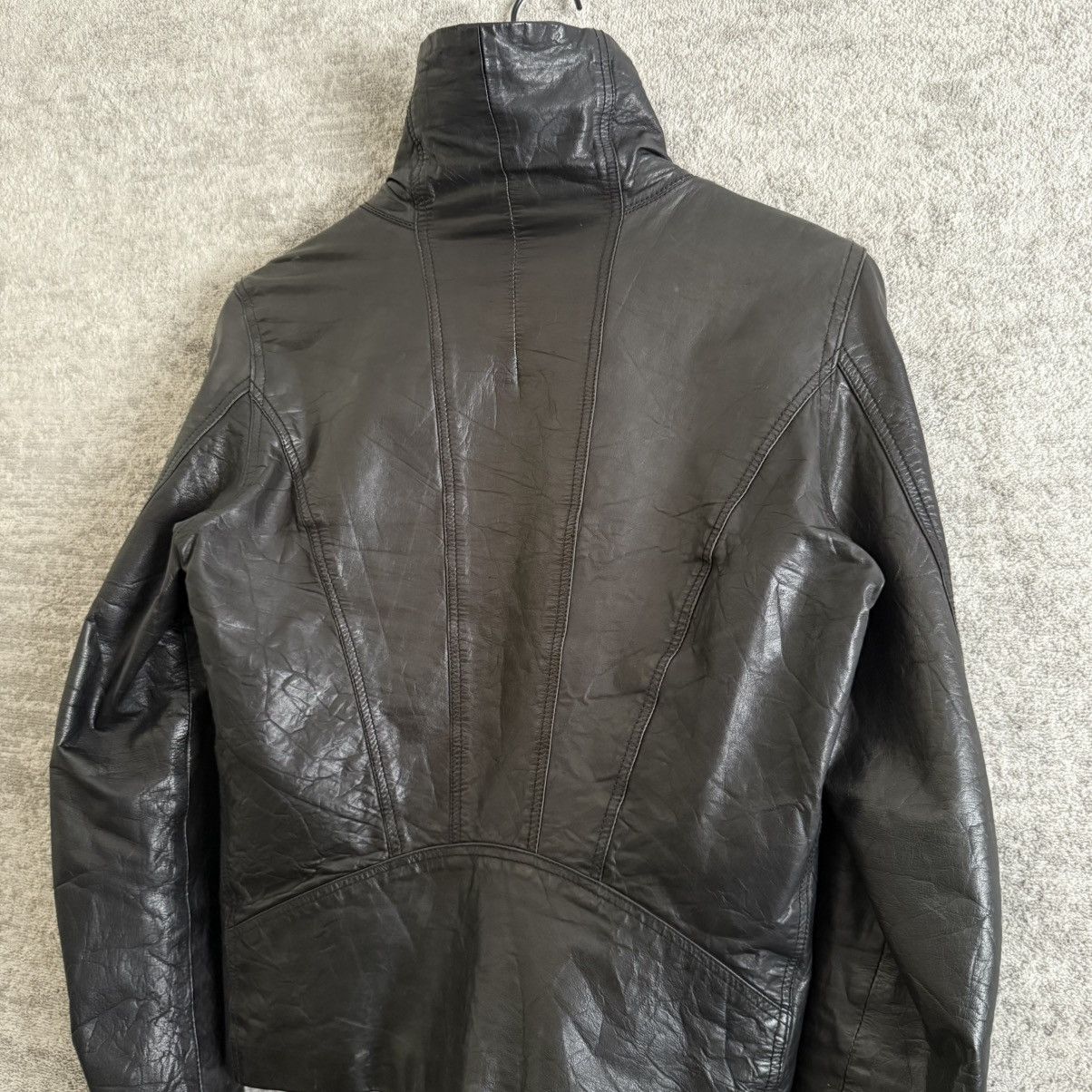 Yasuyuki Ishii Yasuyuki Ishii Cow Leather Double Zip Riders Jacket Size US S / EU 44-46 / 1 - 9 Thumbnail