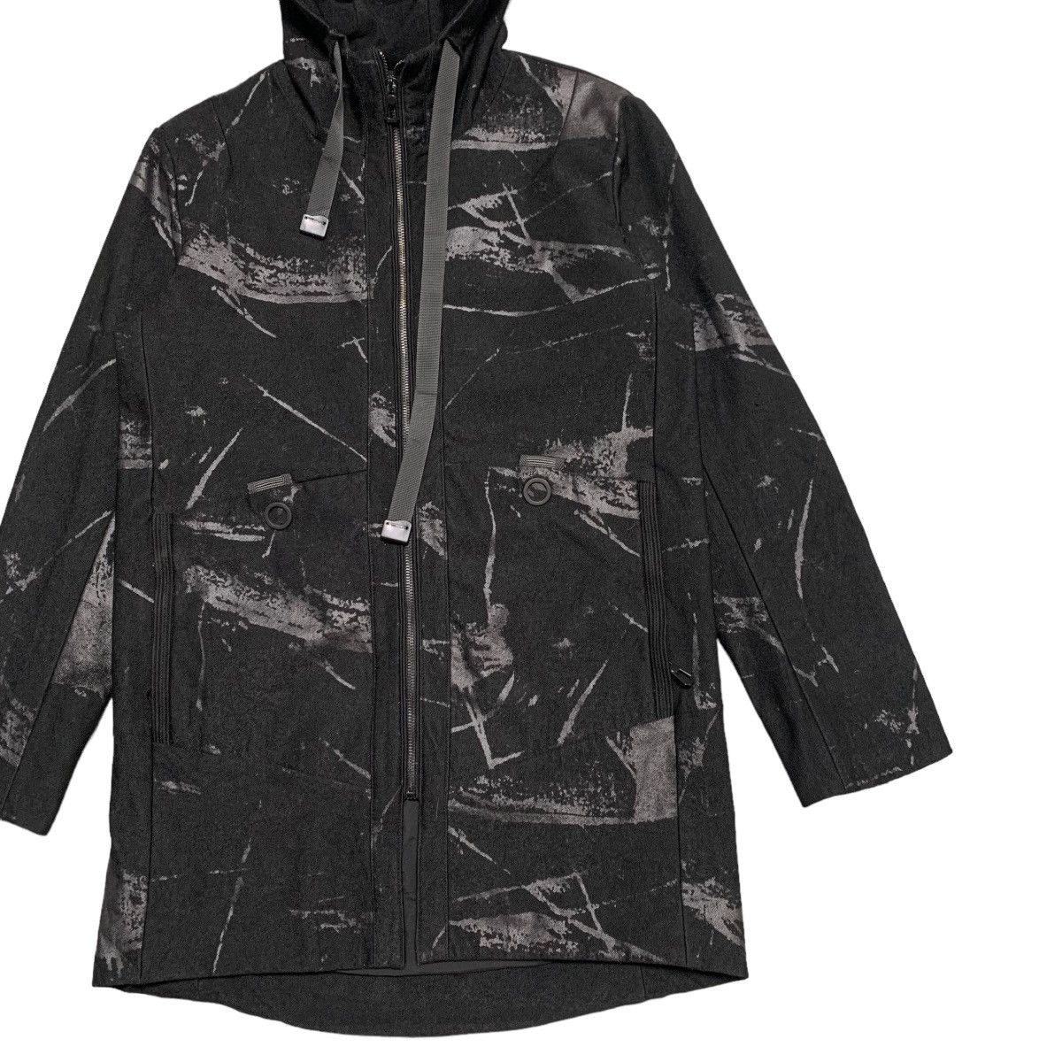 Japanese Brand Japanese Brand Shijue Abstract Design Hooded Jacket Size US M / EU 48-50 / 2 - 3 Thumbnail
