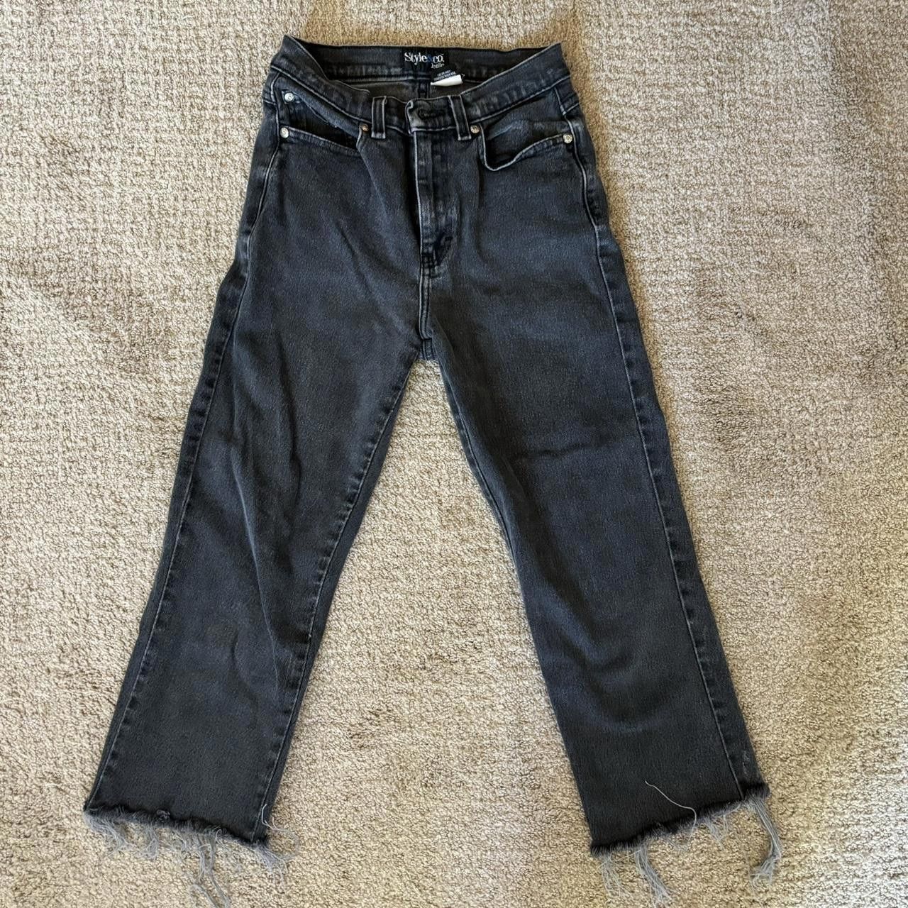 Designer High Rise Black Mom Jeans Size 26" / US 2 / IT 38 - 1 Thumbnail