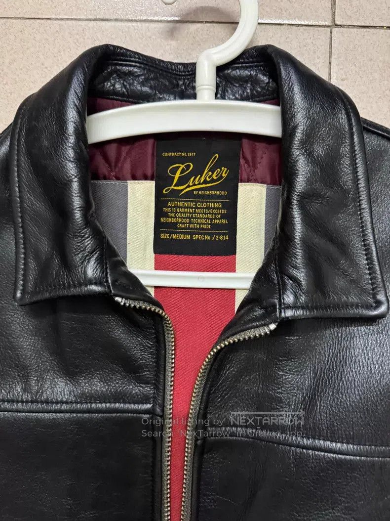 Neighborhood Neighborhood Cowhide Motorcycle Jacket Size US M / EU 48-50 / 2 - 3 Thumbnail