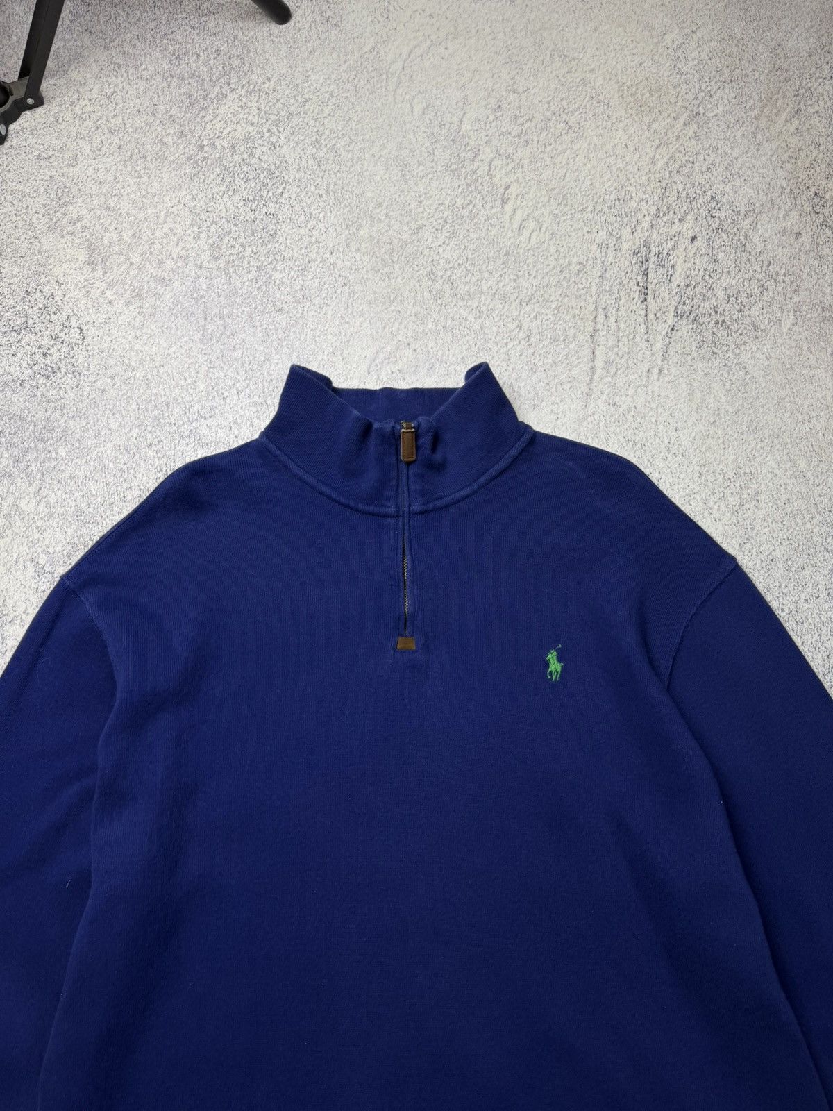 Polo Ralph Lauren Vintage Polo Ralph Lauren 1/4 Zip Sweatshirt Y2K Rare Size US XL / EU 56 / 4 - 2 Thumbnail