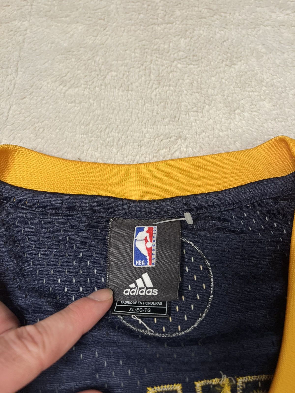 Adidas Adidas NBA Denver Nuggets Carmelo Anthony Stitched Jersey Size US XL / EU 56 / 4 - 7 Thumbnail