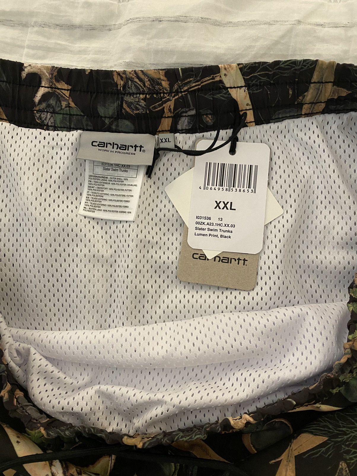 Carhartt Wip Carhartt WIP Slater Swim Trunks NWT XXL Size US 38 / EU 54 - 8 Thumbnail