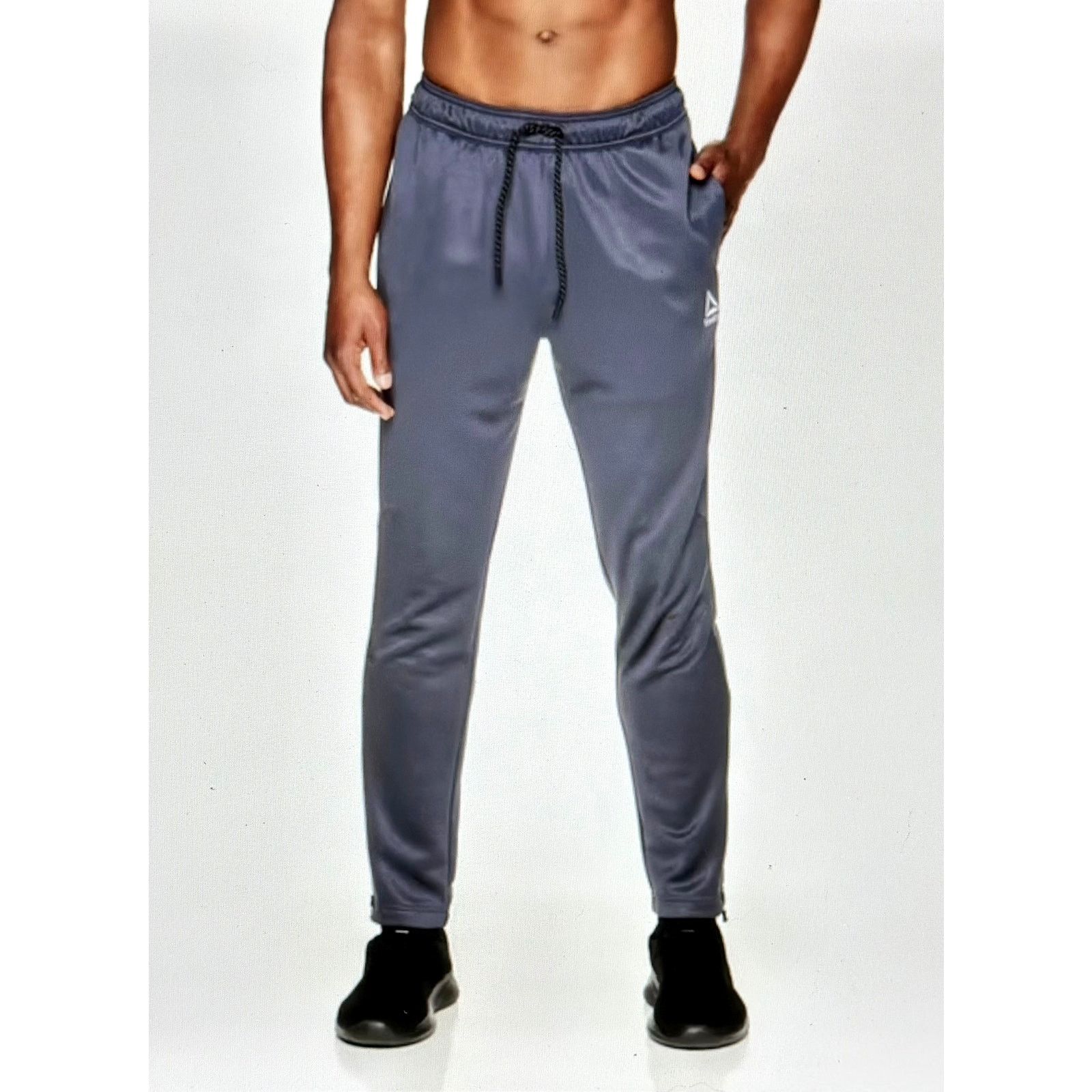 Reebok Reebok Mens Active Interlock Jogger Pants Gray XL Size US 38 / EU 54 - 2 Thumbnail