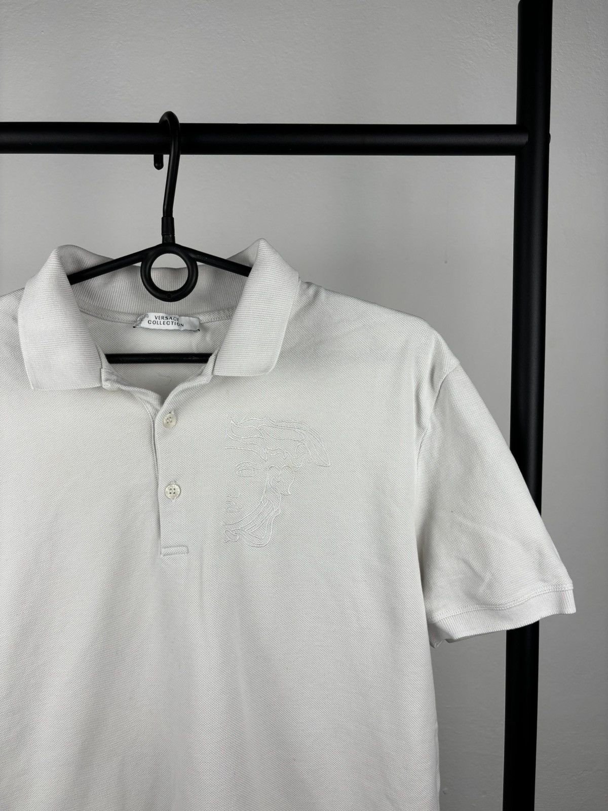 Versace Versace Big Logo Collection Polo size XL Size US XL / EU 56 / 4 - 2 Thumbnail