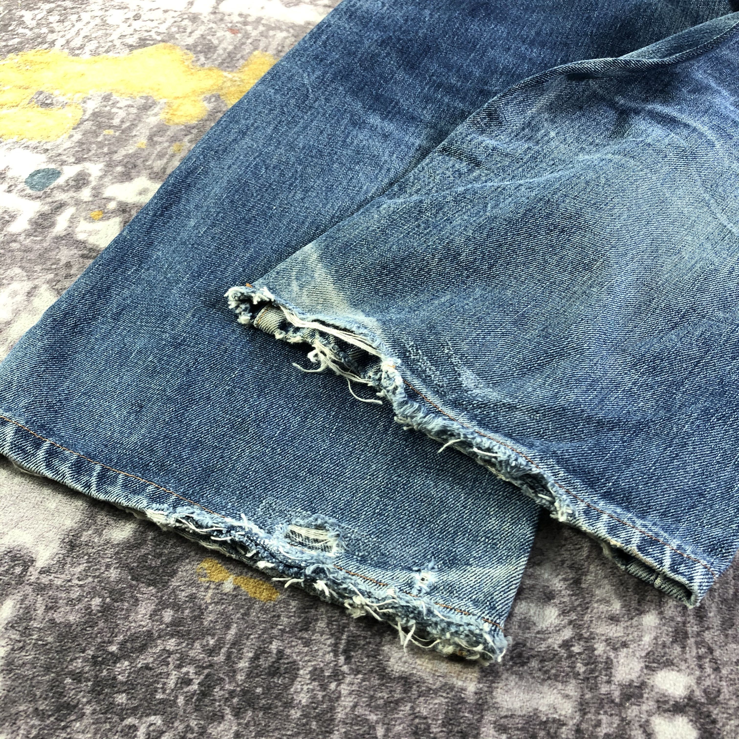 Edwin Vintage Blue Wash Edwin 505 Selvedge Jeans-JM3680 Size US 32 / EU 48 - 4 Thumbnail