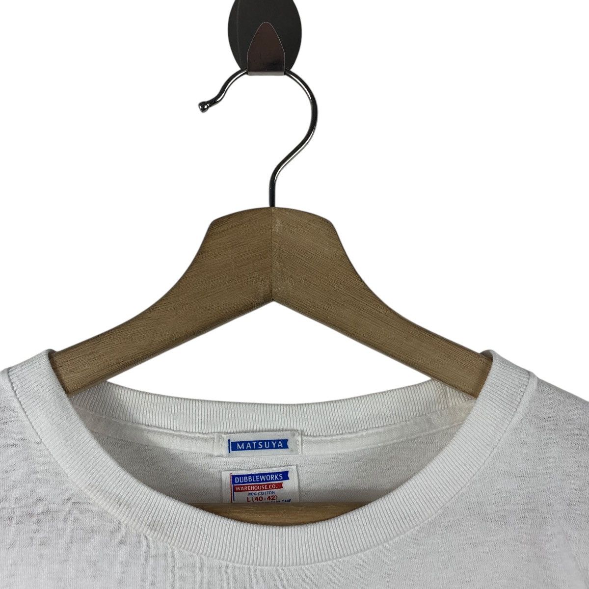 Japanese Brand × Vintage × Warehouse Vintage WAREHOUSE Dubbleworks well beach maine spellout tee Size US L / EU 52-54 / 3 - 5 Thumbnail