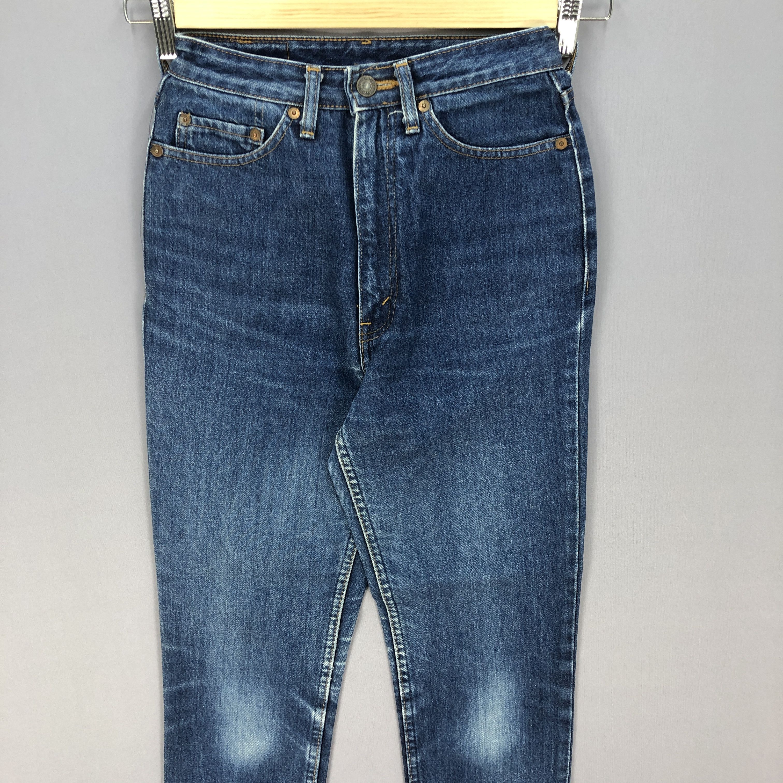 Levi's Vintage Levis Faded Jeans Levi's 606 Blue Wash Tapered Denim Size 24" / US 00 / IT 34 - 3 Thumbnail