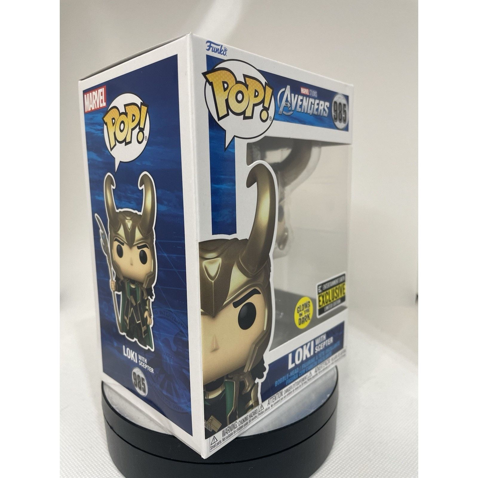Marvel Comics Funko Pop! Loki - Entertainment Earth (Exclusive) #985 - NM Size ONE SIZE - 8 Thumbnail