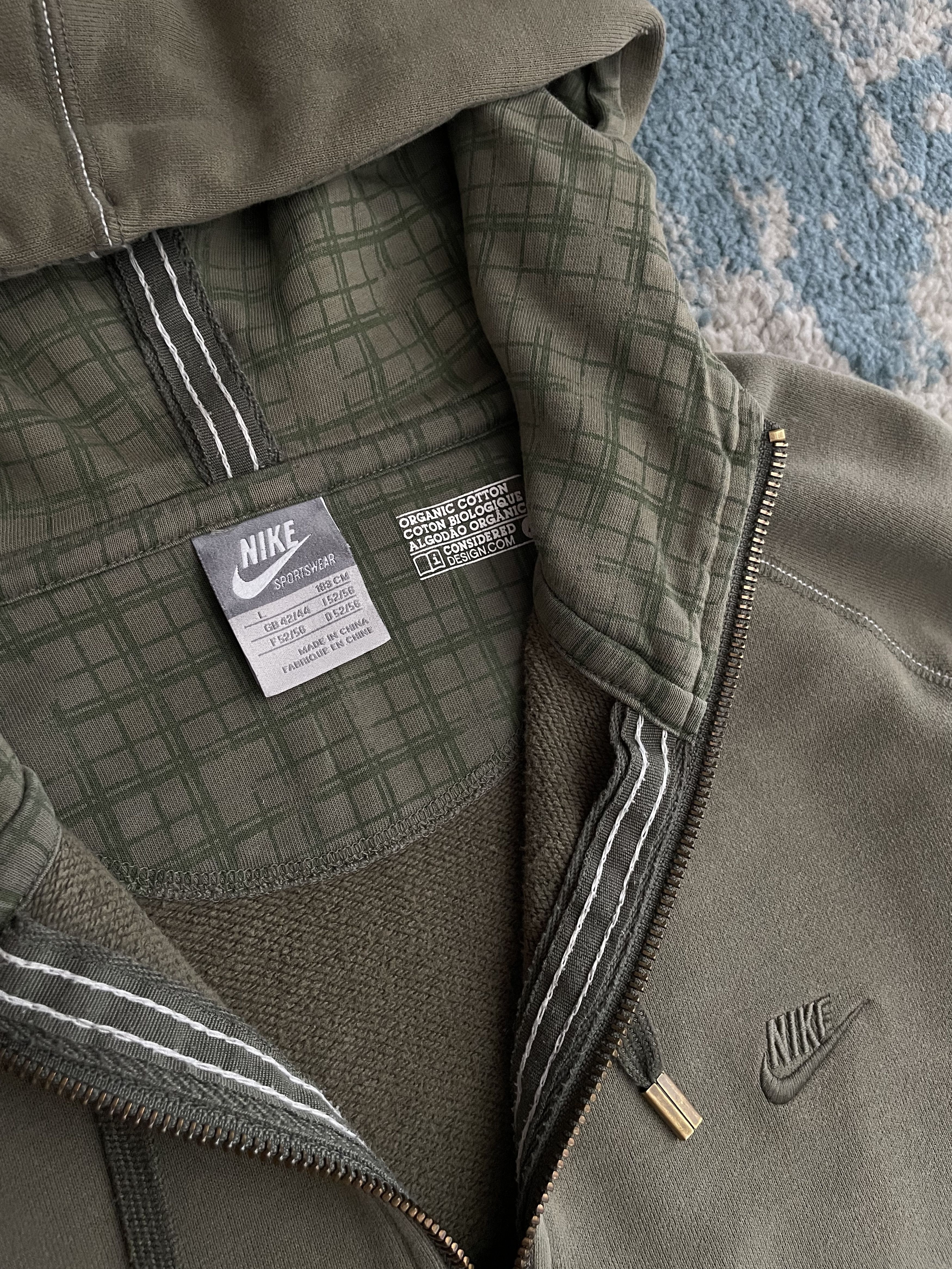 Nike Nike Vintage 1/4 Half Zip Hoodie Size US L / EU 52-54 / 3 - 3 Thumbnail