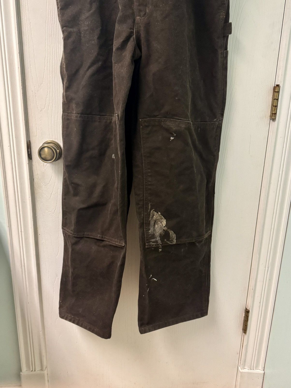 Carhartt Worn-in Carhartt Overalls in dark brown Size US 42 / EU 58 - 3 Thumbnail