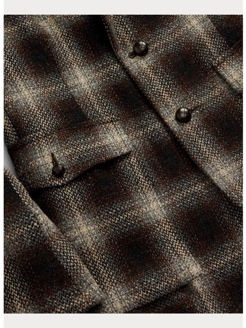 RRL Ralph Lauren RRL Ralph Lauren 100% wool vintage hunting suit style lape Size 54L - 2 Thumbnail