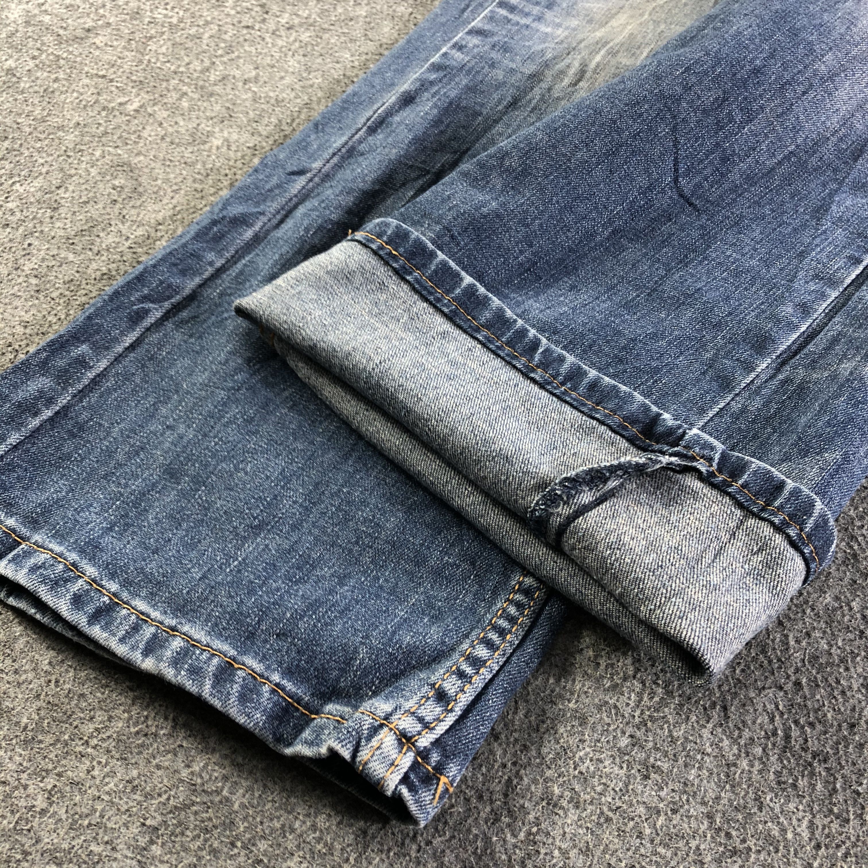 Levi's Vintage Blue Wash Levis 527 Flare Jeans-J4403 Size US 33 - 6 Thumbnail