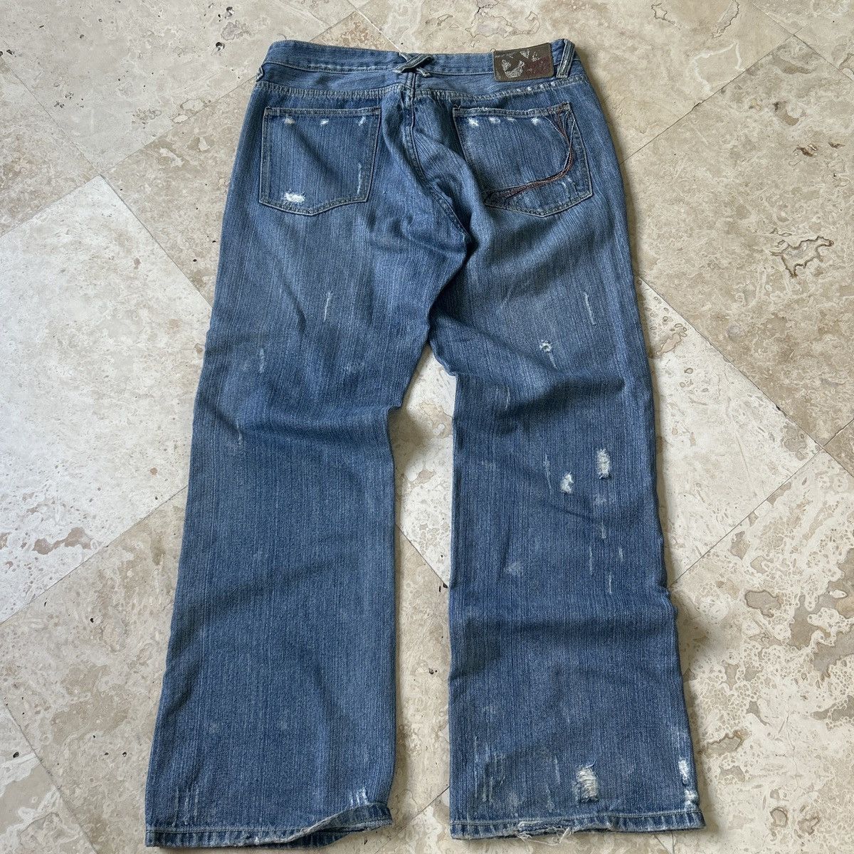 Other VINTAGE BOOTCUT JEANS Size US 36 / EU 52 - 2 Thumbnail