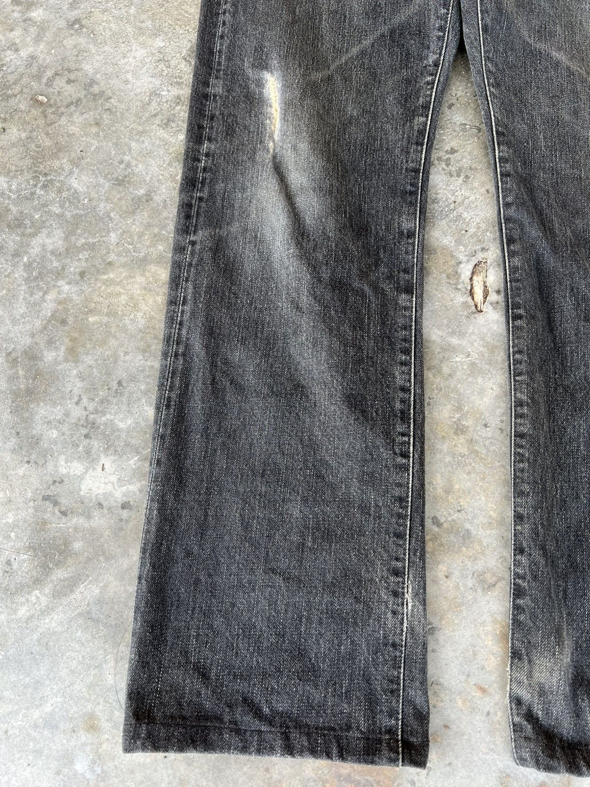 HRMTG × Japanese Brand × Jean HRM DISTRESS PATCHES SELVEDGE JEANS Size US 30 / EU 46 - 3 Thumbnail