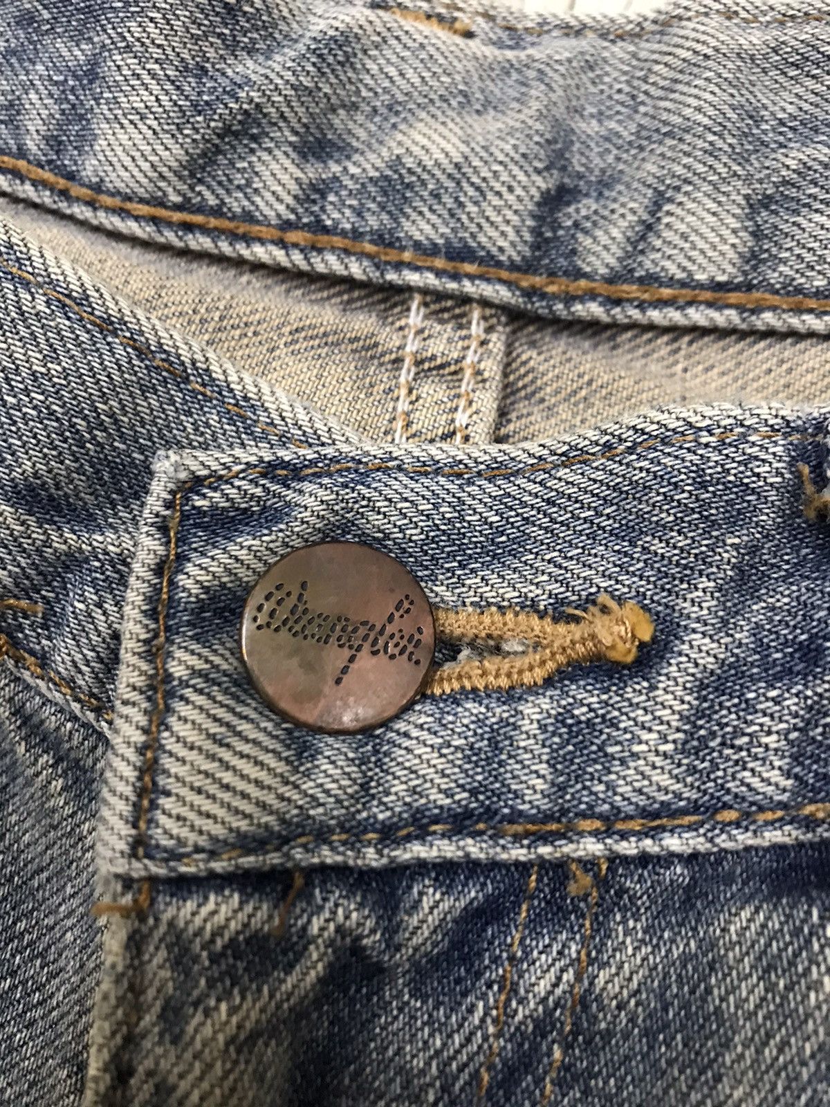 Wrangler Vintage Wrangler Bluebell Regular Straight Cut Denim Jeans Size US 28 / EU 44 - 6 Thumbnail