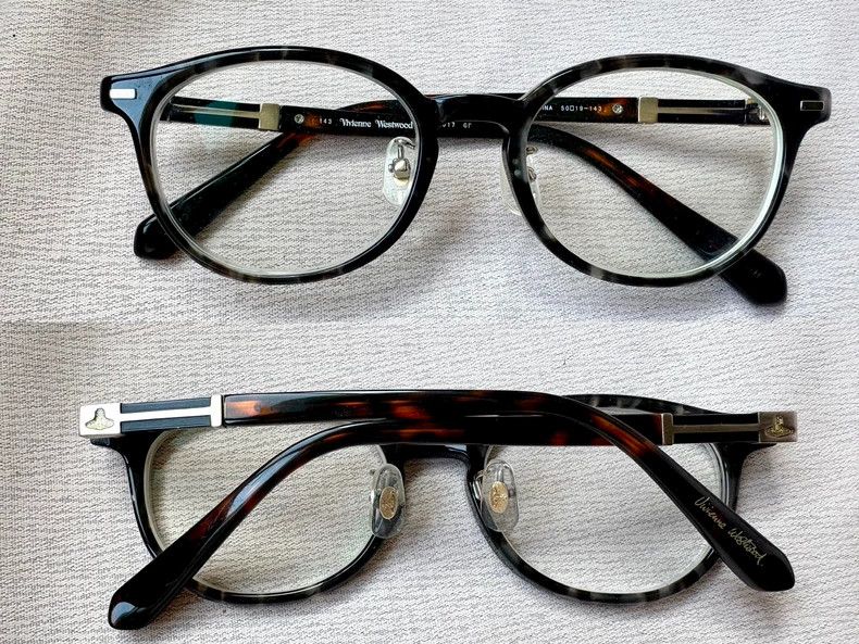 Vivienne Westwood Vivienne Westwood Vintage Brown Tortoise Shell Saturn Glas Size ONE SIZE - 2 Thumbnail