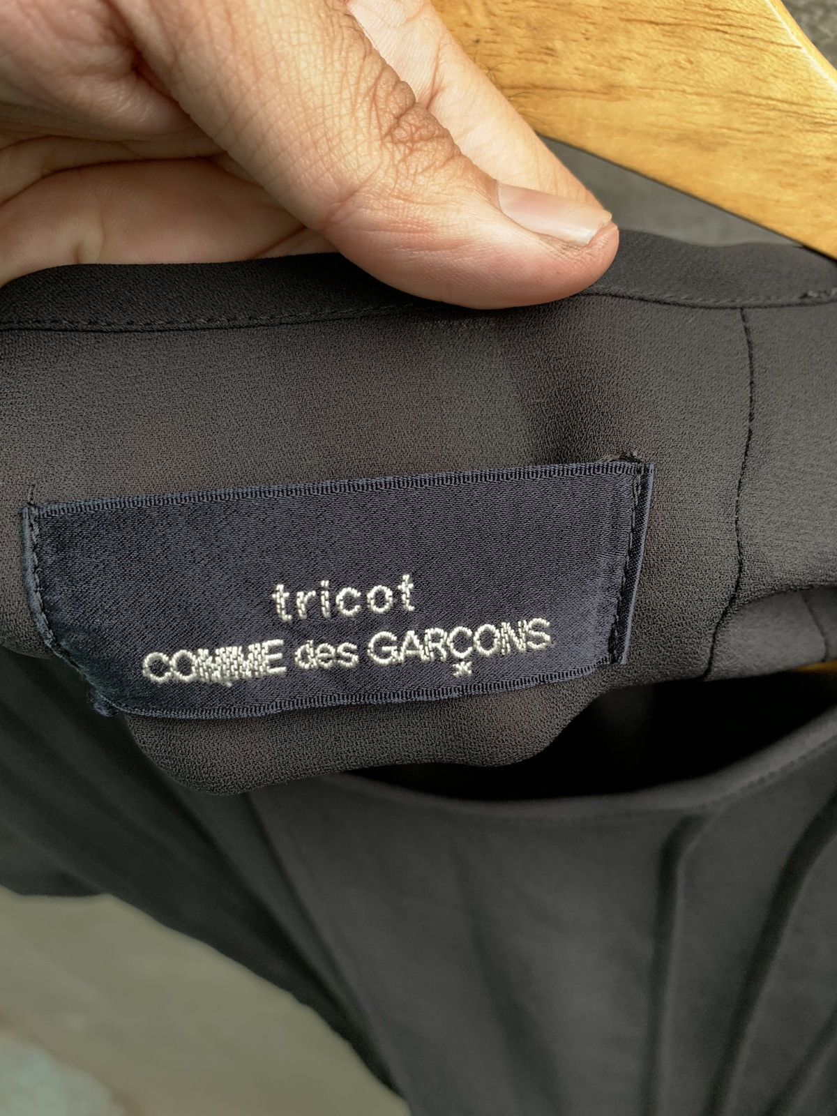Comme des Garcons 1995 Pleated Chore Dress Size ONE SIZE - 7 Thumbnail