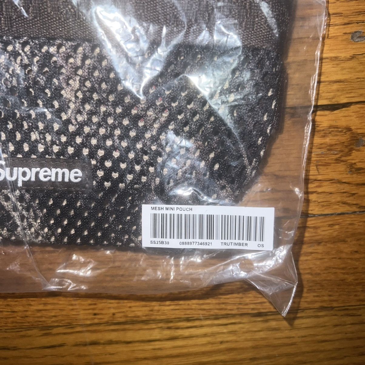 Supreme Supreme Mesh Mini Pouch SS25 TruTimber Kanati Camo Size ONE SIZE - 3 Thumbnail