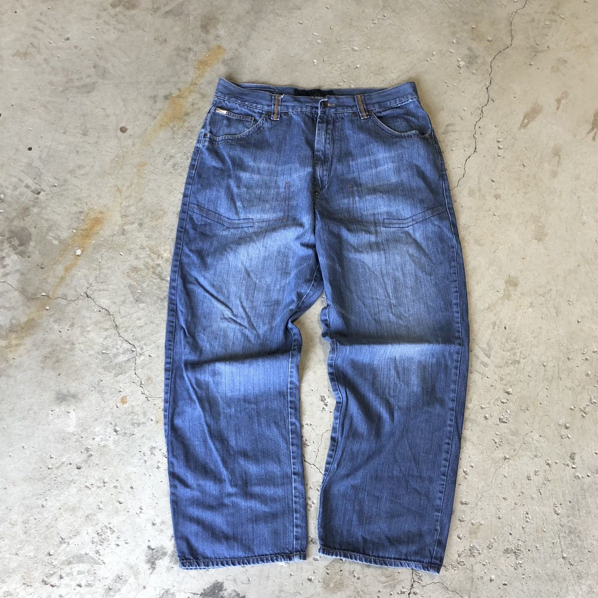 JNCO × Phat Farm × Vintage Crazy Vintage Y2K Super Baggy JNCO Style Phat Farm Jeans Size US 38 / EU 54 - 3 Thumbnail