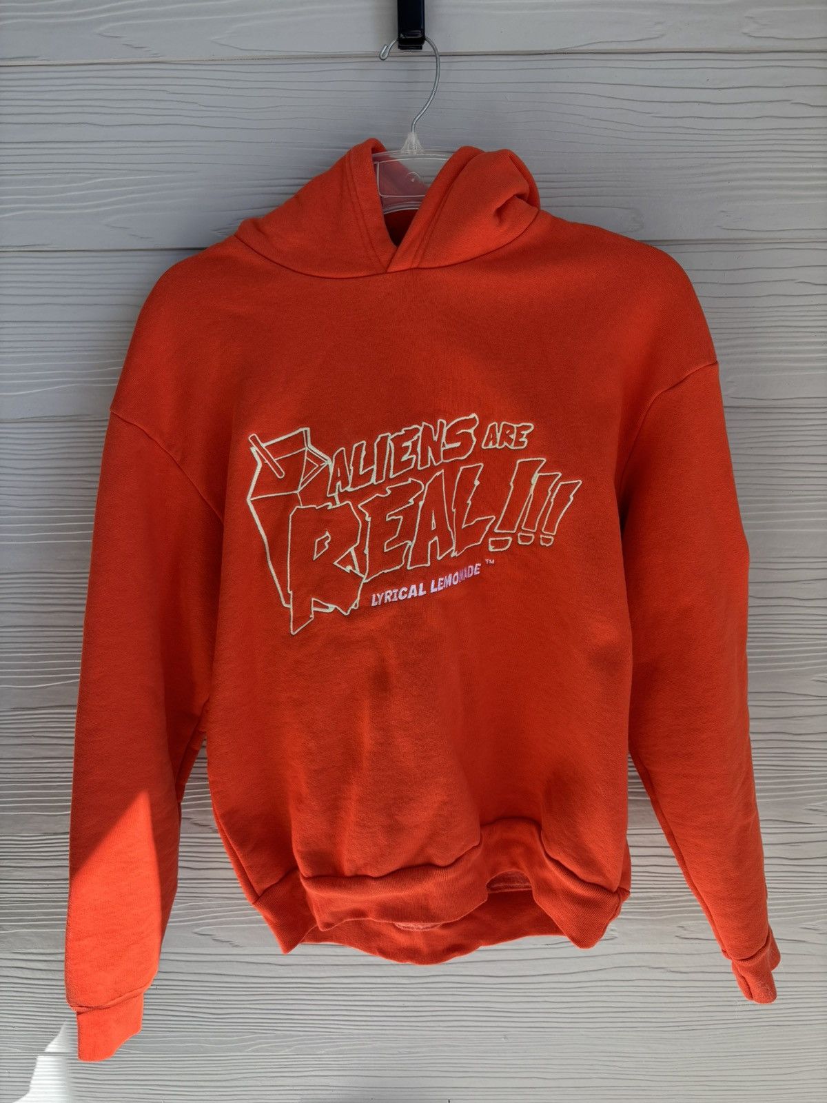 Lyrical Lemonade Lyrical Lemonade Aliens Are Real Hoodie Orange Size US L / EU 52-54 / 3 - 1 Thumbnail