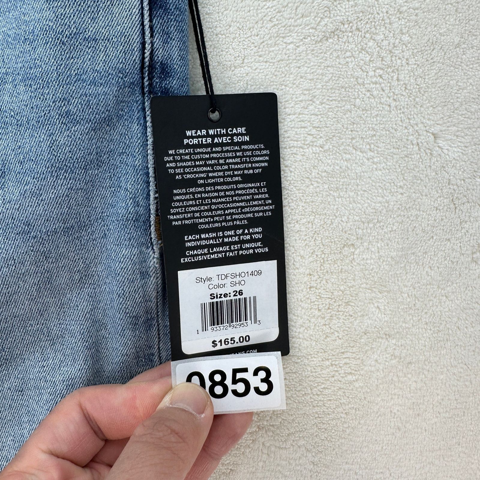 Hudson HUDSON JEANS WOMEN'S 26 BARBARA HIGH-WAIST SUPER SKINNY ANKL Size 26" / US 2 / IT 38 - 3 Thumbnail