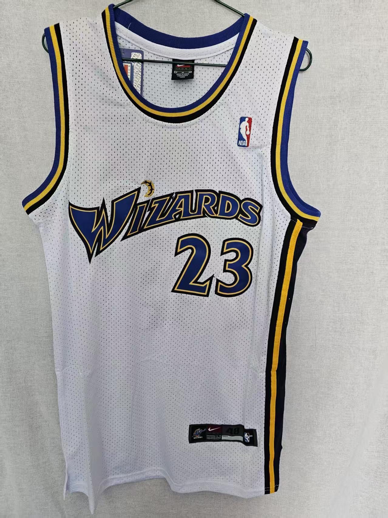 NBA Washington Wizards #23 Michael Jordan Jersey White Size US M / EU 48-50 / 2 - 1 Thumbnail
