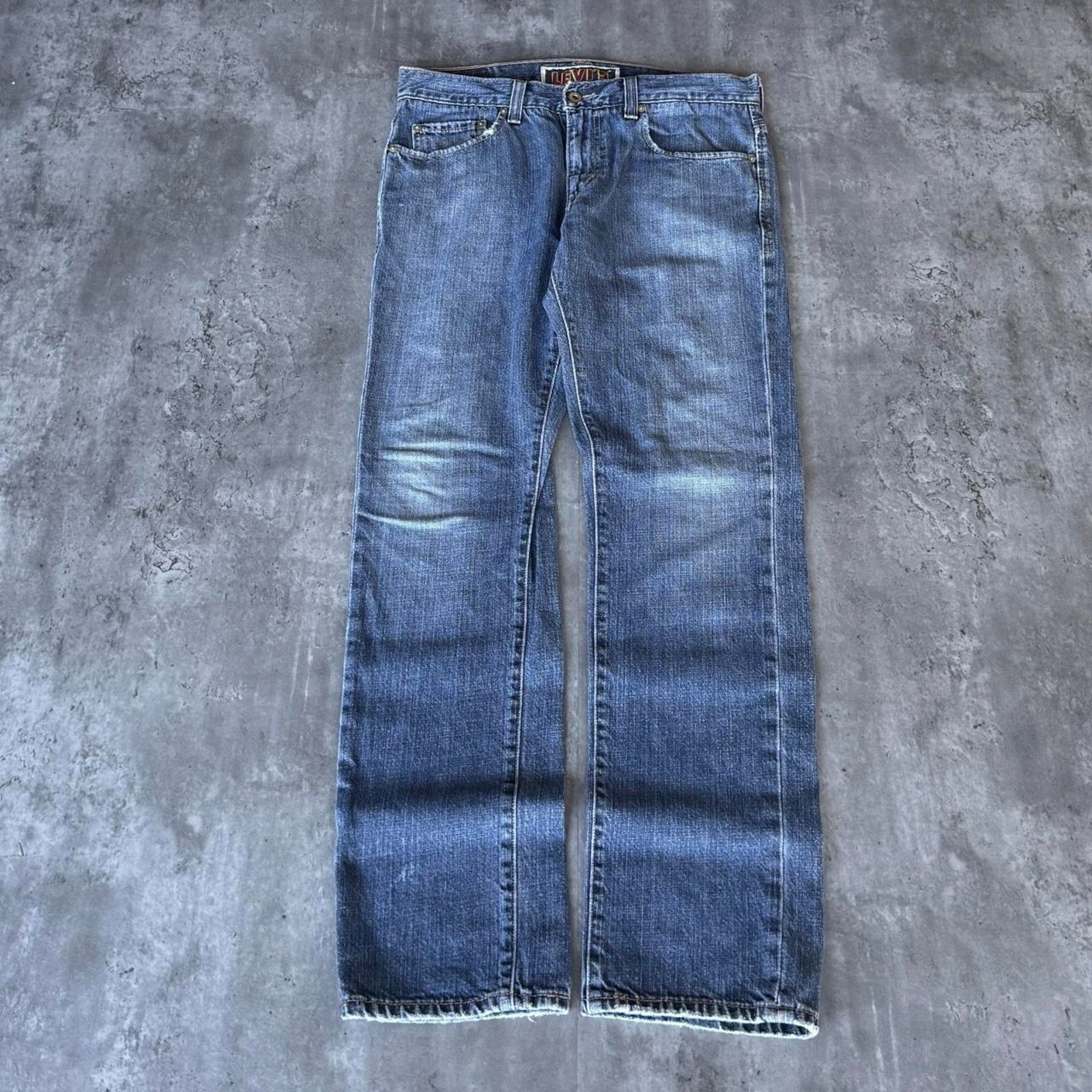Levi's × Levi's Vintage Clothing × Vintage Vintage Y2K Levi’s Style Grunge Opium Essential Denim Jeans Size US 34 / EU 50 - 2 Thumbnail