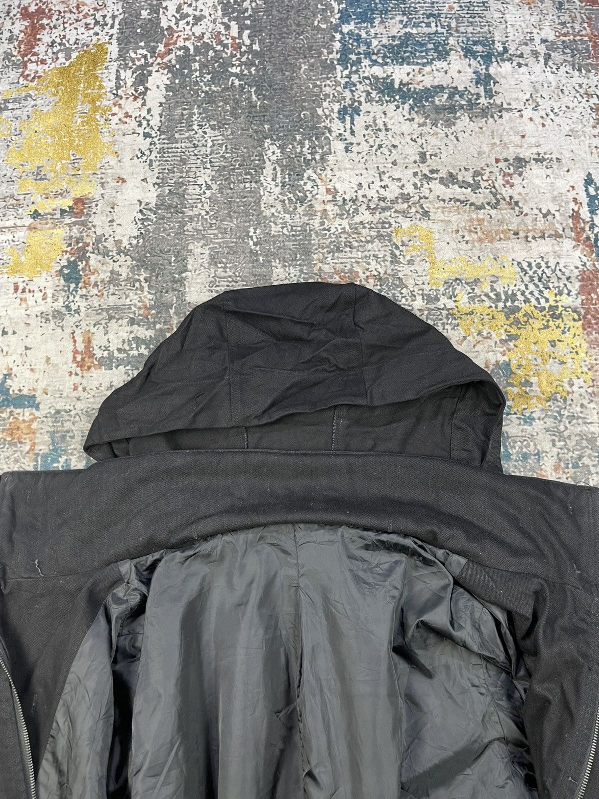 semanticdesign Semantic Design Bono Leather Tagged Toggle Long Jacket Size US M / EU 48-50 / 2 - 16 Thumbnail