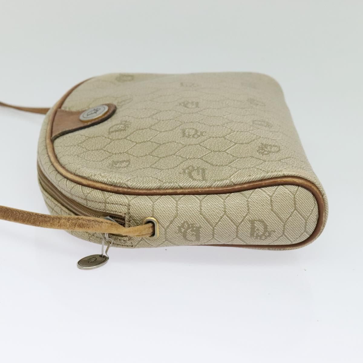 Dior DIOR Honeycomb Canvas Shoulder Bag Pvc Beige Size ONE SIZE - 4 Thumbnail