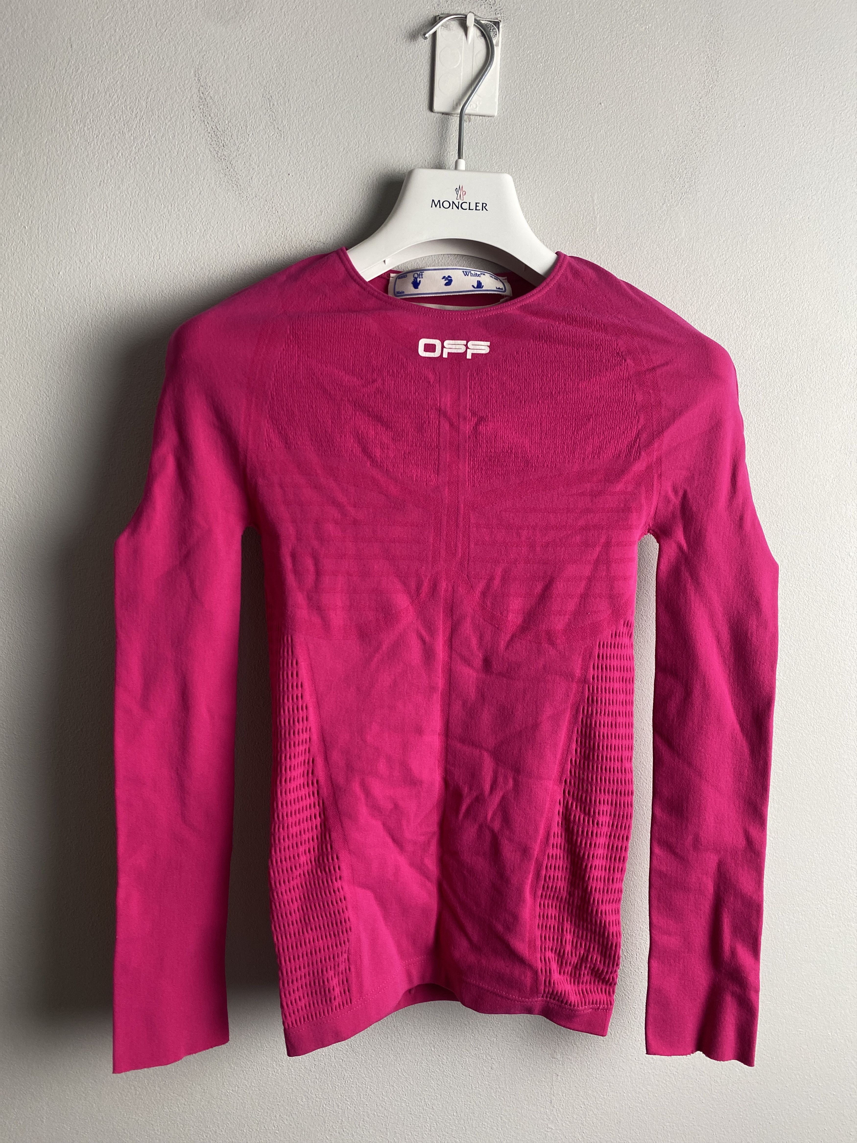 Off-White Off White active long sleeve t-shirt tee Size XS / US 0-2 / IT 36-38 - 1 Thumbnail