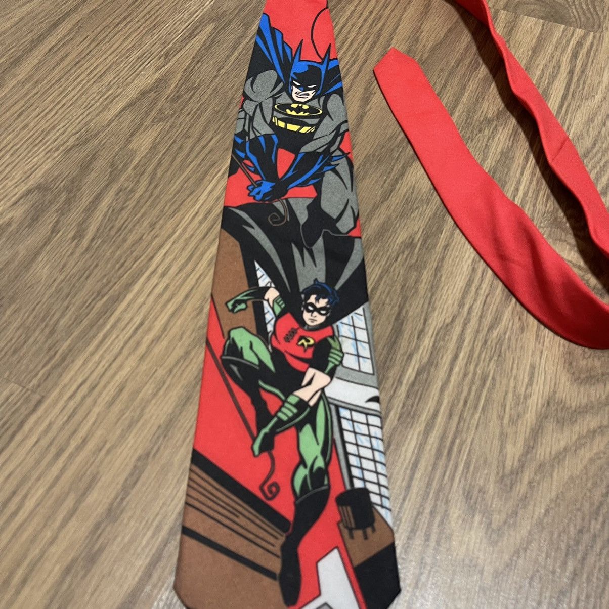 DC Comics Vintage Dc comics 90s 1996 Batman and Robin tie Size ONE SIZE - 2 Thumbnail