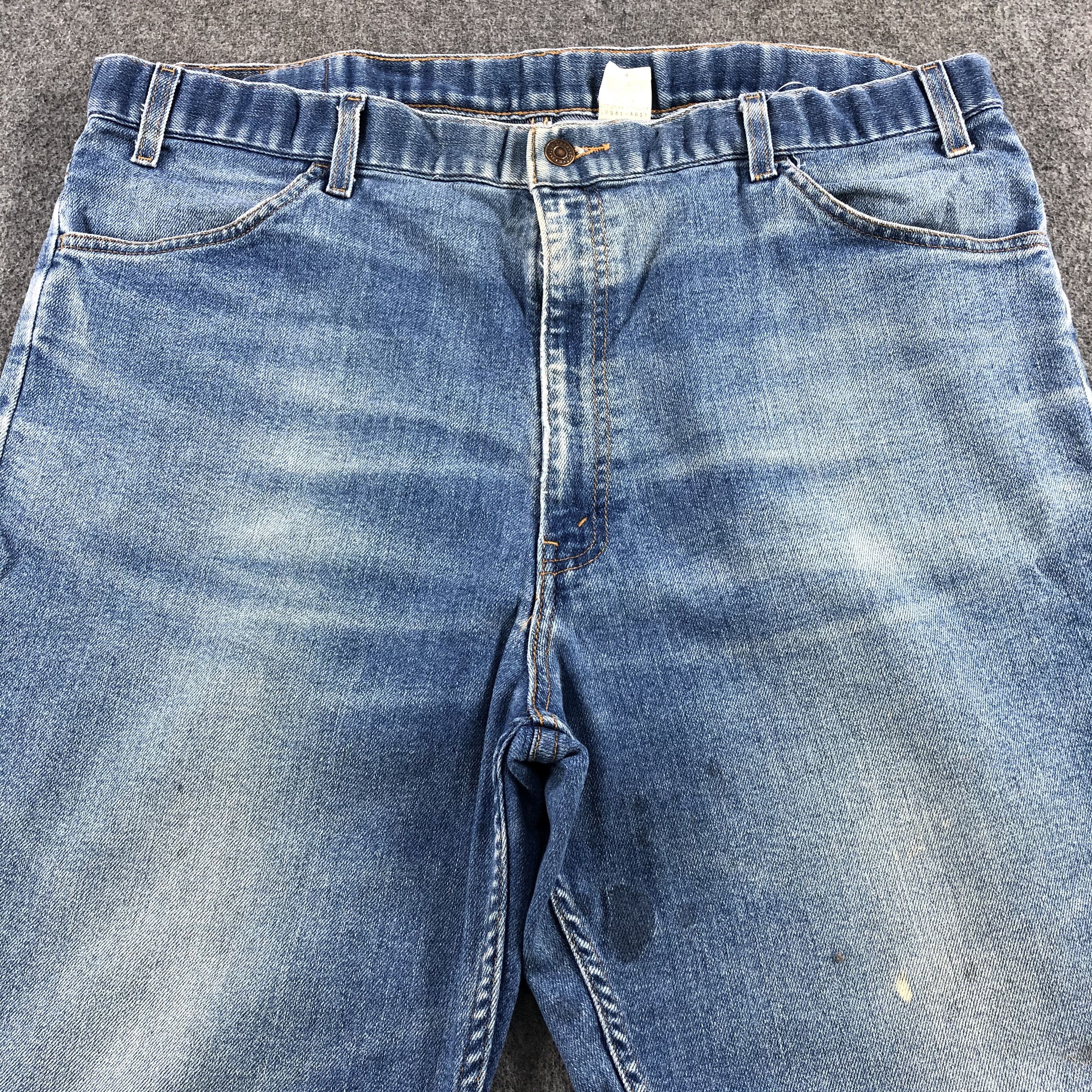Levi's Vintage Blue Wash Levis Jeans-J2185 Size US 41 - 3 Thumbnail