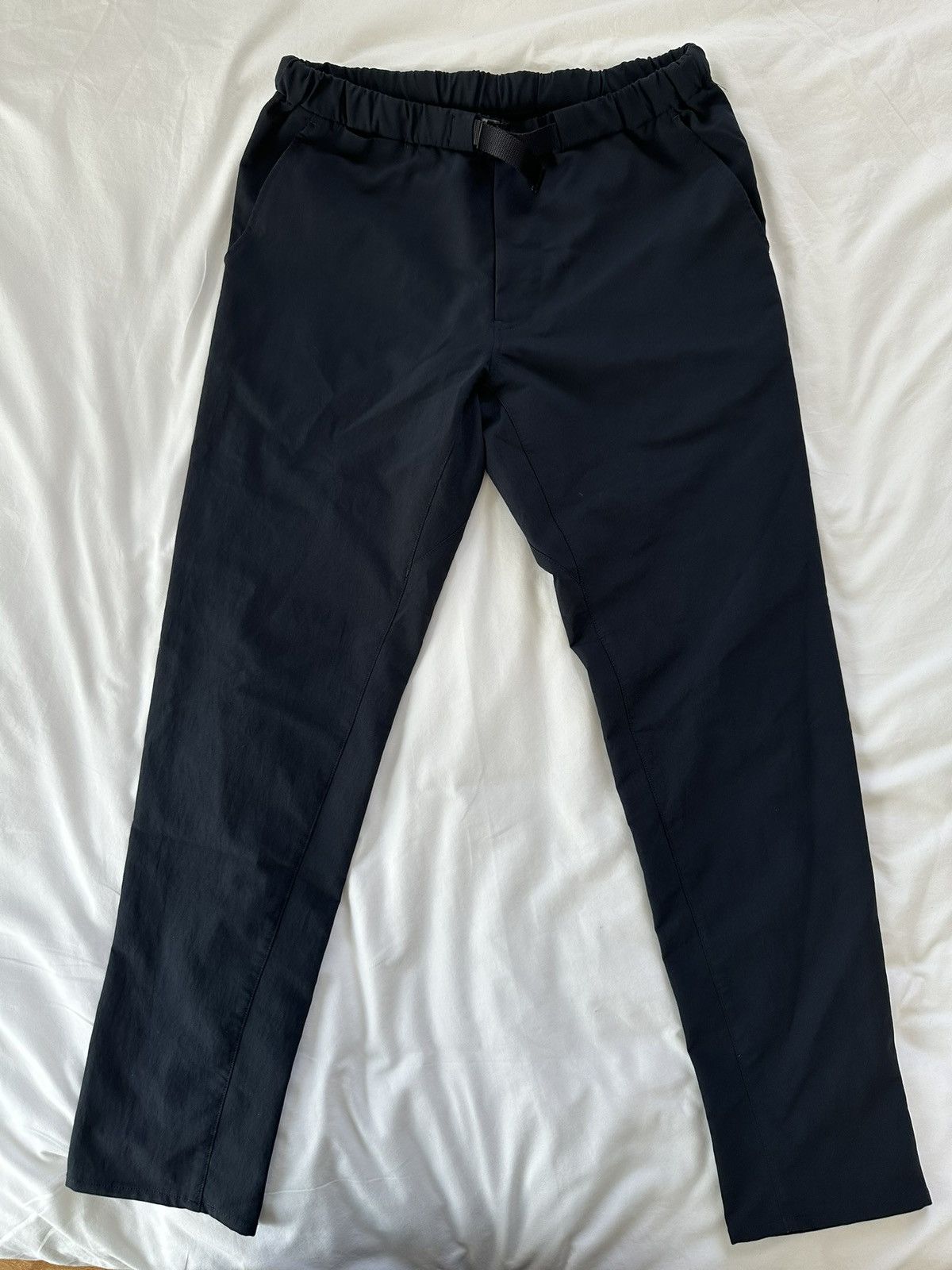 Nanamica Nanamica Navy Alphadry Easy Pants Size US 30 / EU 46 - 2 Thumbnail
