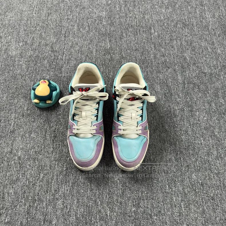 Louis Vuitton Louis Vuitton Trainer Macaron-Colored Casual Shoes Size US 7 / EU 40 - 2 Thumbnail