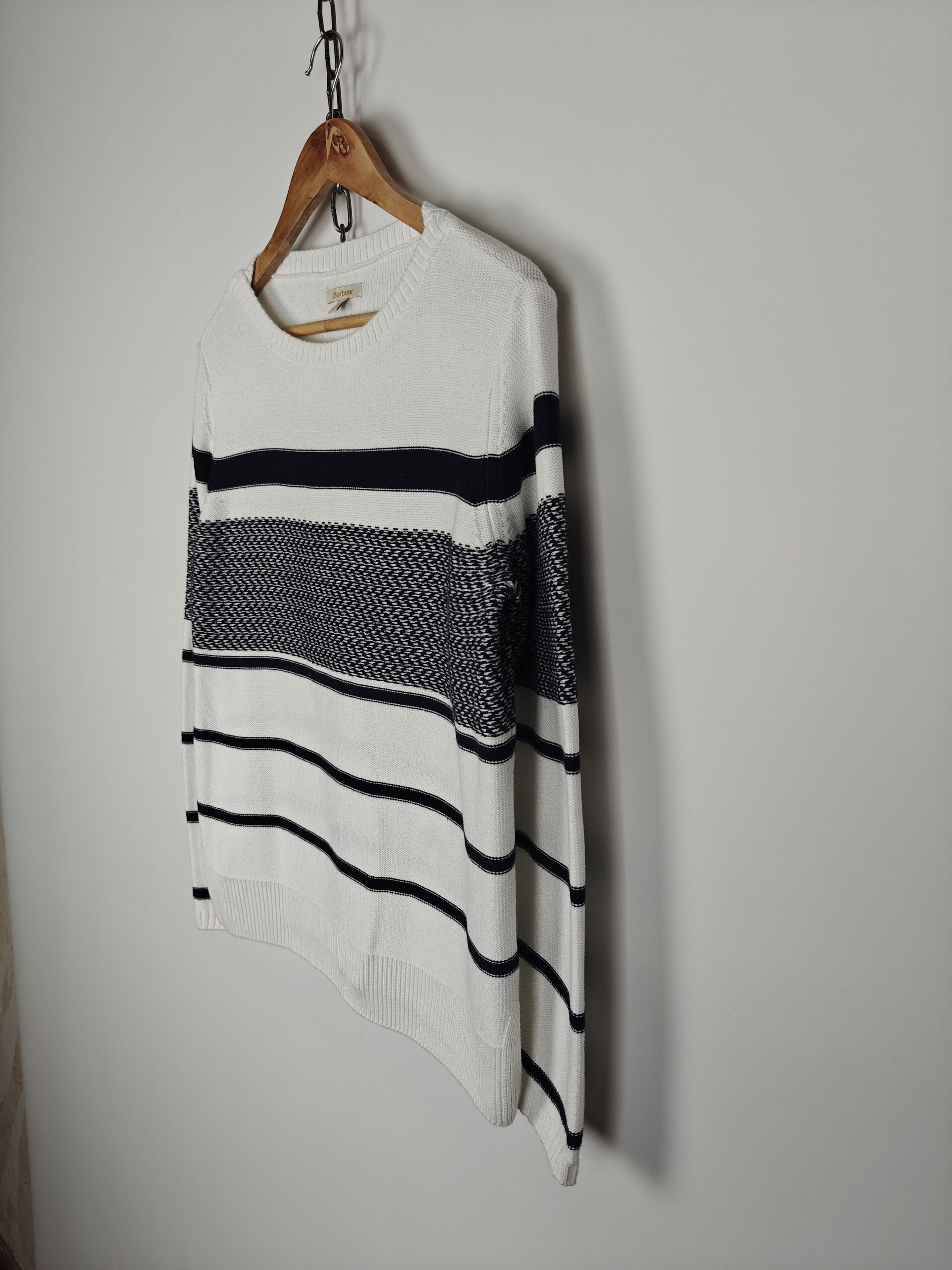 Barbour Barbour Beacon Paddle Knit Sweater Pullover Striped US6 Size M / US 6-8 / IT 42-44 - 5 Thumbnail
