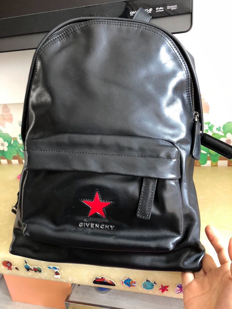 Givenchy Givenchy Red Five-Star Backpack, Full Leather Material Size ONE SIZE - 2 Thumbnail