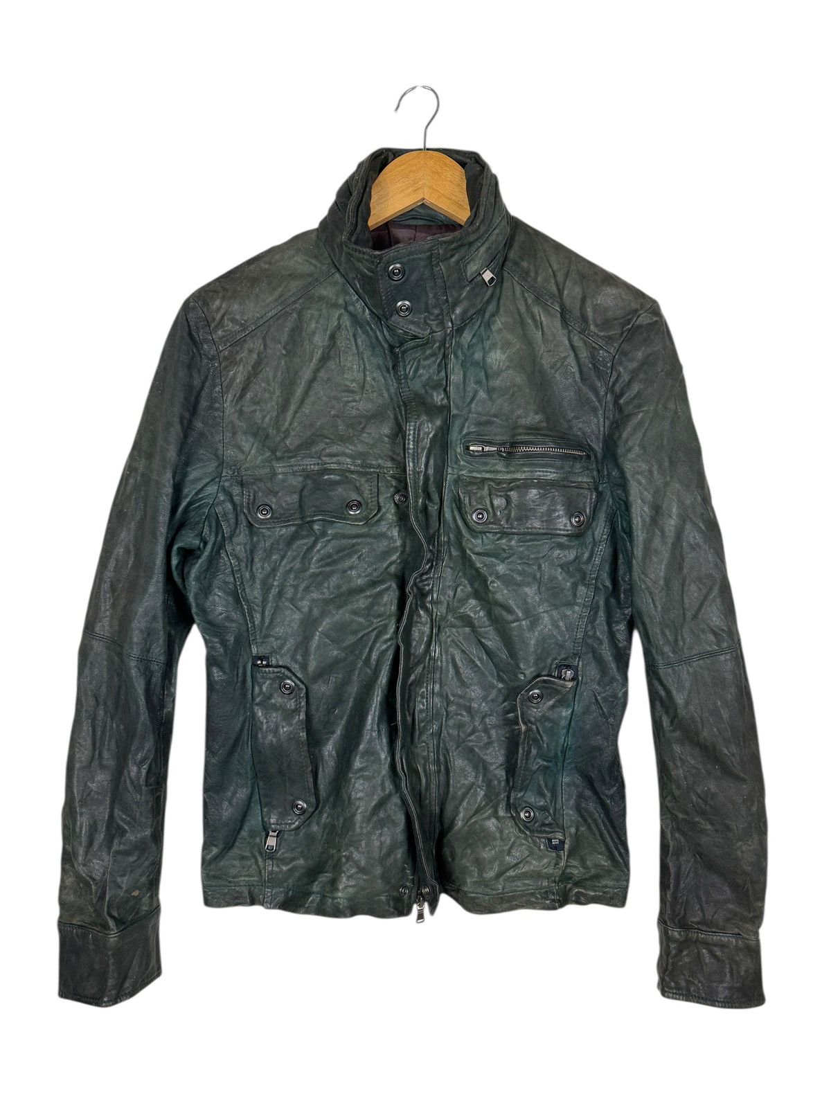BUFFALO BOBS Scartish High Street Leather Jacket Size US M / EU 48-50 / 2 - 3 Thumbnail