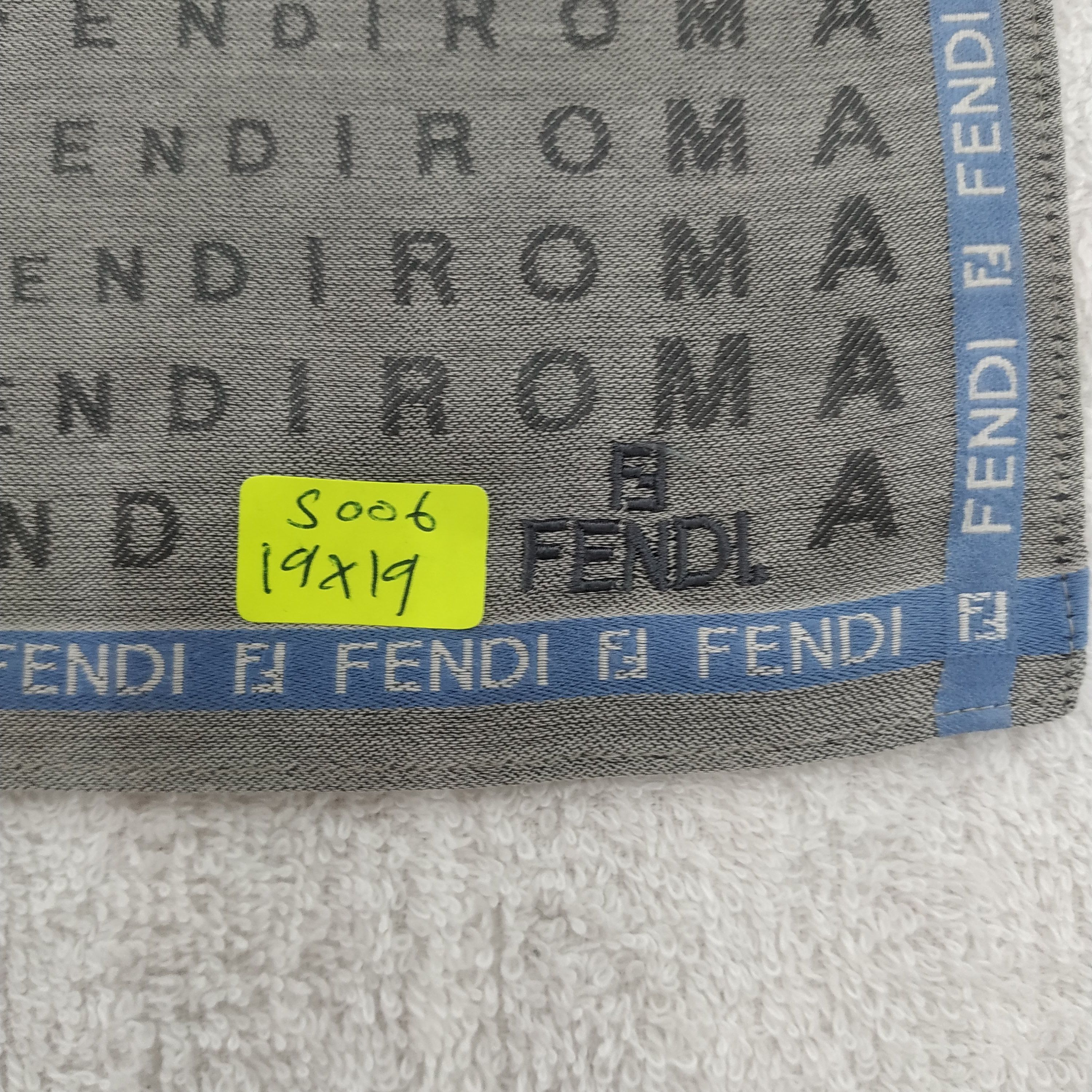 Vintage Vintage Fendi Bandana / Handkerchief / Neckerchief - S006 Size ONE SIZE - 5 Thumbnail