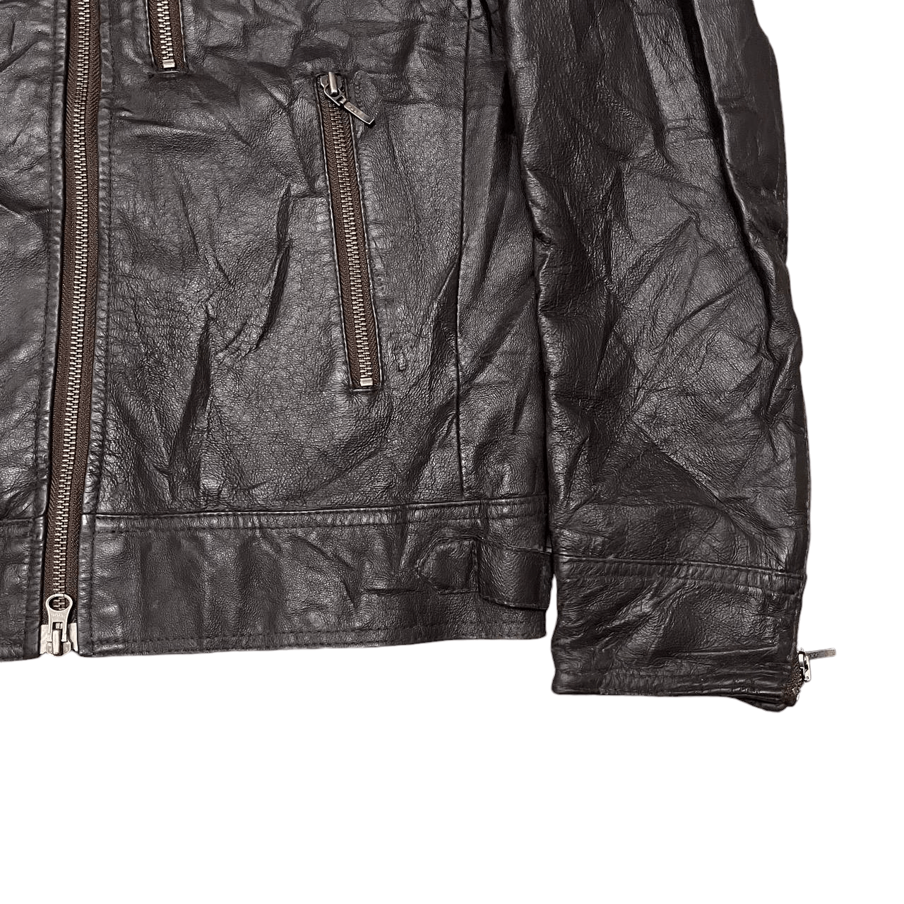 Takeo Kikuchi Vintage Takeo Kikuchi Pigskin Rider Leather Jacket Size US M / EU 48-50 / 2 - 4 Thumbnail
