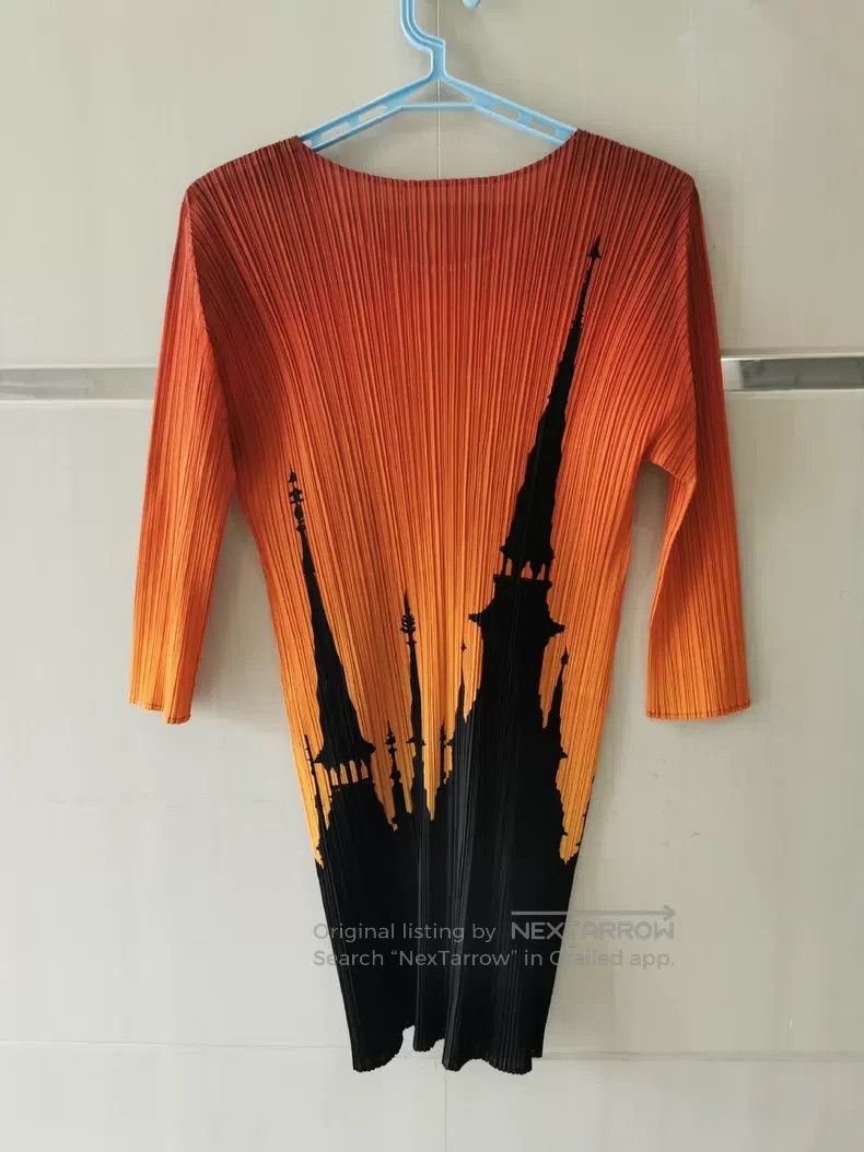 Issey Miyake Issey Miyake Halloween Castle Long Top Size L / US 10 / IT 46 - 2 Thumbnail