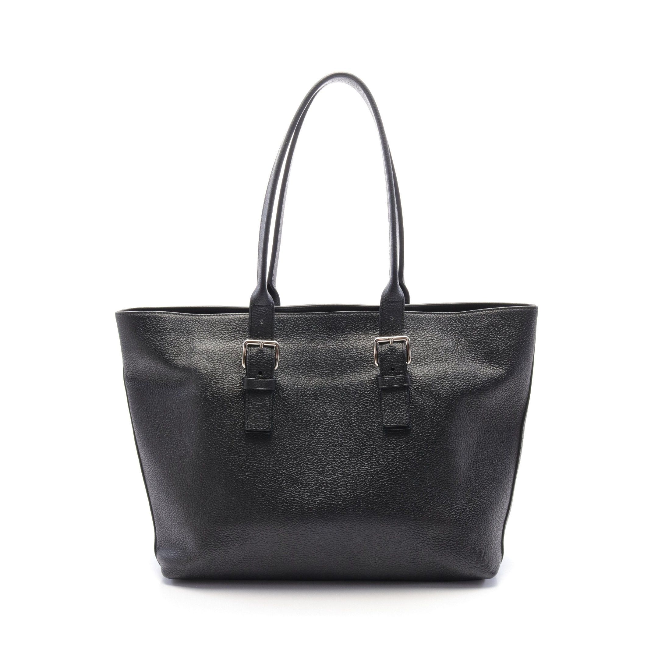 Louis Vuitton Louis Vuitton Hippopotamus Voyage Noir Shoulder Bag Tote Leather Black Size ONE SIZE - 1 Thumbnail