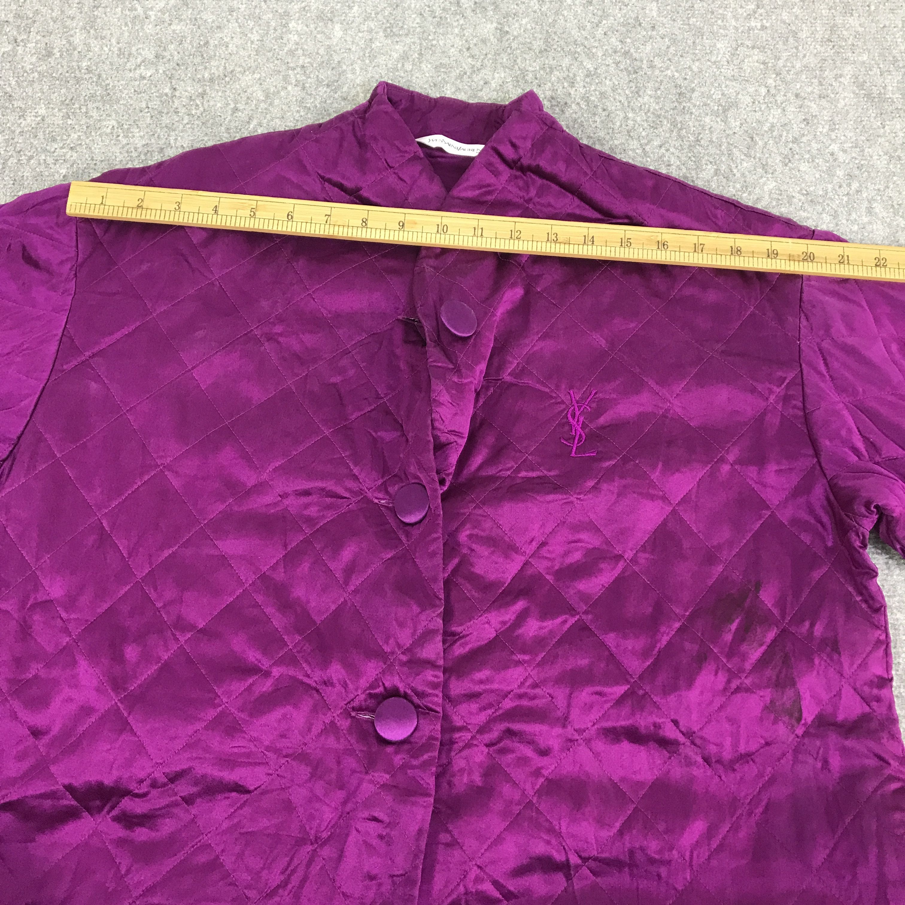 Yves Saint Laurent YVES SAINT LAURENT WOMAN BUTTON JACKET K78B15 Size M / US 6-8 / IT 42-44 - 5 Thumbnail