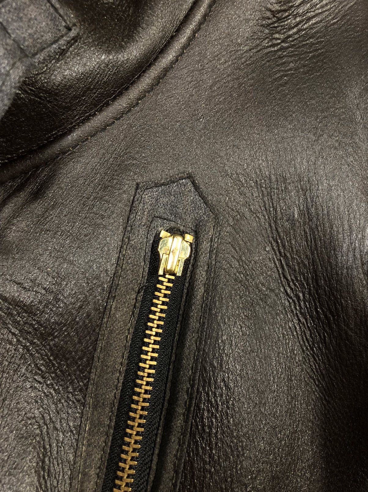 Schott Rare Vintage Schott B3 Shearling Leather Jacket Made in USA Size US M / EU 48-50 / 2 - 16 Thumbnail