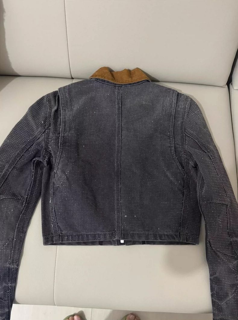 Alexander Wang Alexander Wang Crystal Studded Denim Jacket- Size M / US 6-8 / IT 42-44 - 6 Thumbnail