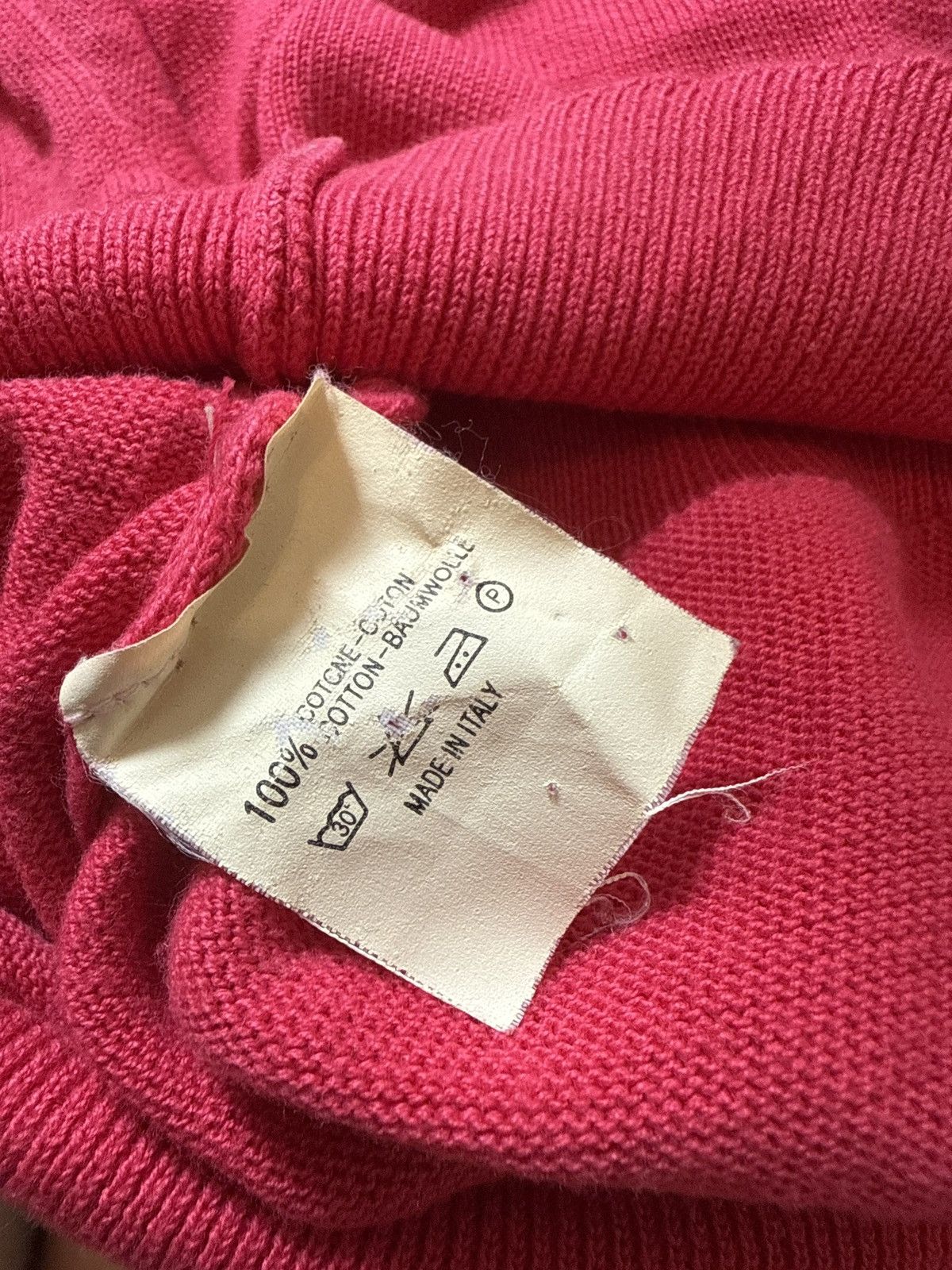 Vivienne Westwood Vivienne Westwood 90's Fuchsia Pink Orb Turtleneck Sweater Size S / US 4 / IT 40 - 5 Thumbnail