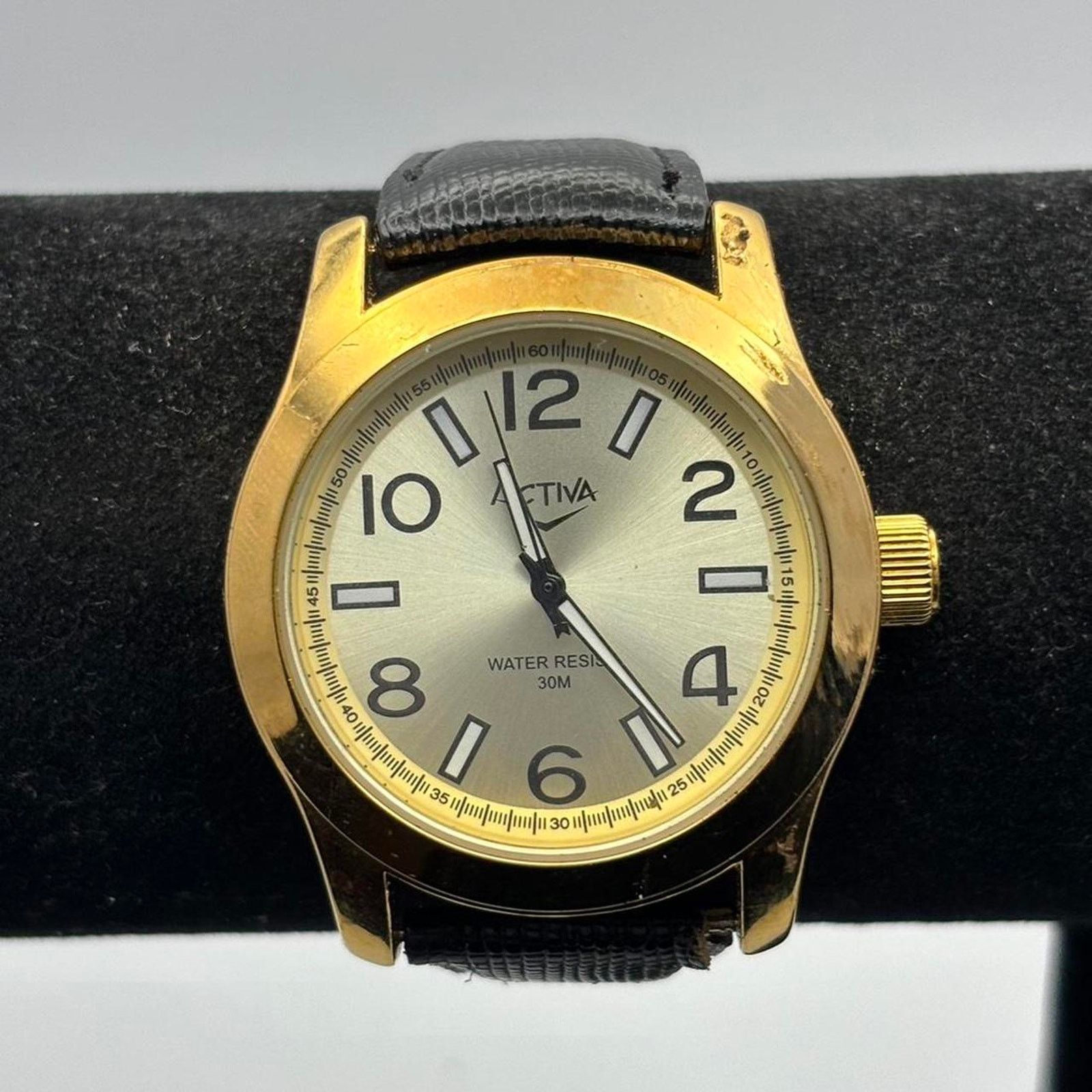 Other Gold black mens watch Size ONE SIZE - 1 Thumbnail