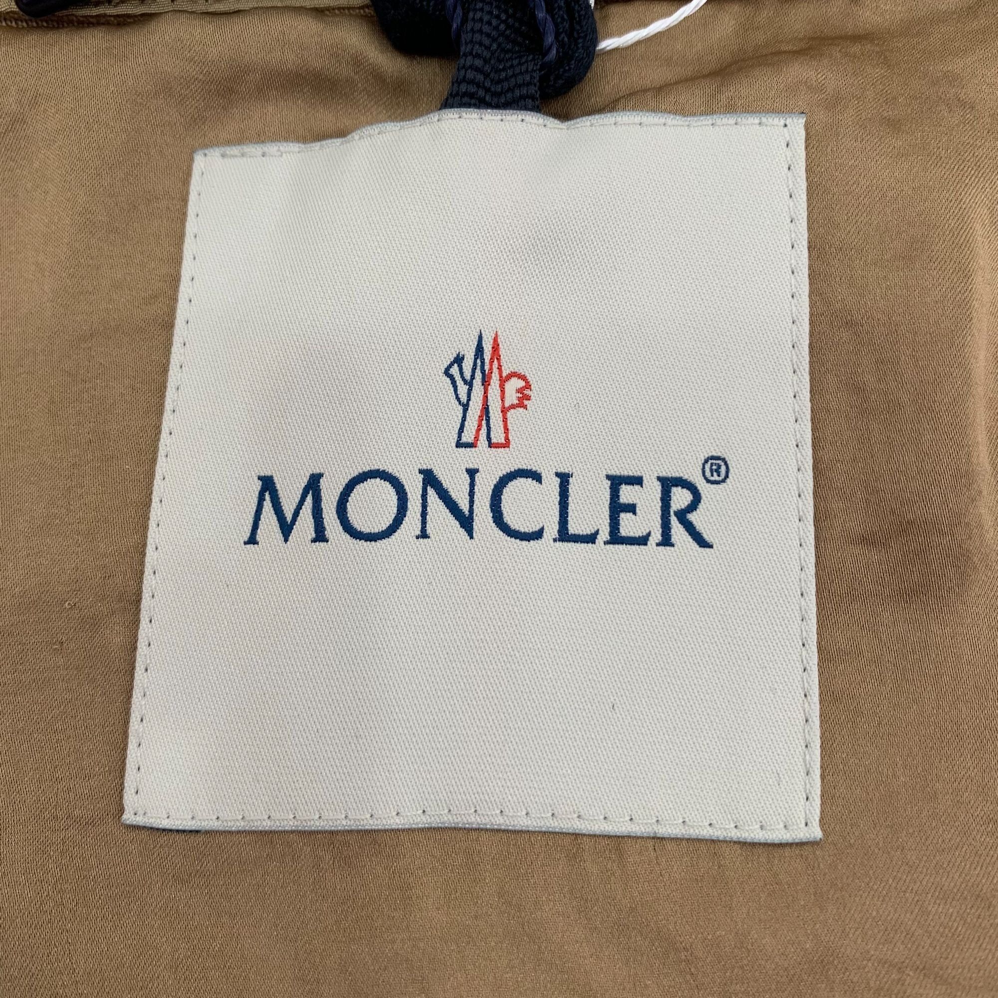 Moncler [Moncler] Brown Hooded Short Trench Coat 1 (S) Size S / US 4 / IT 40 - 7 Thumbnail