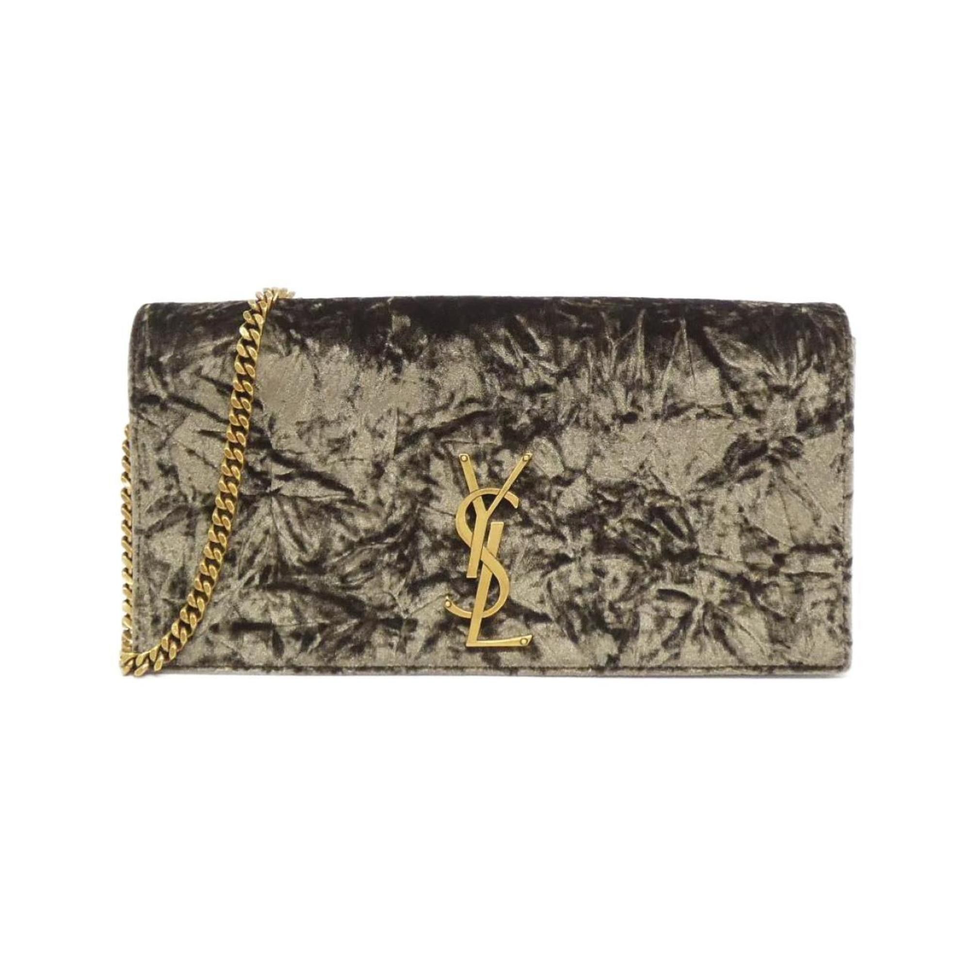 Saint Laurent Paris Saint Laurent 723660 Faata Shoulder Bag in Brown, Women's